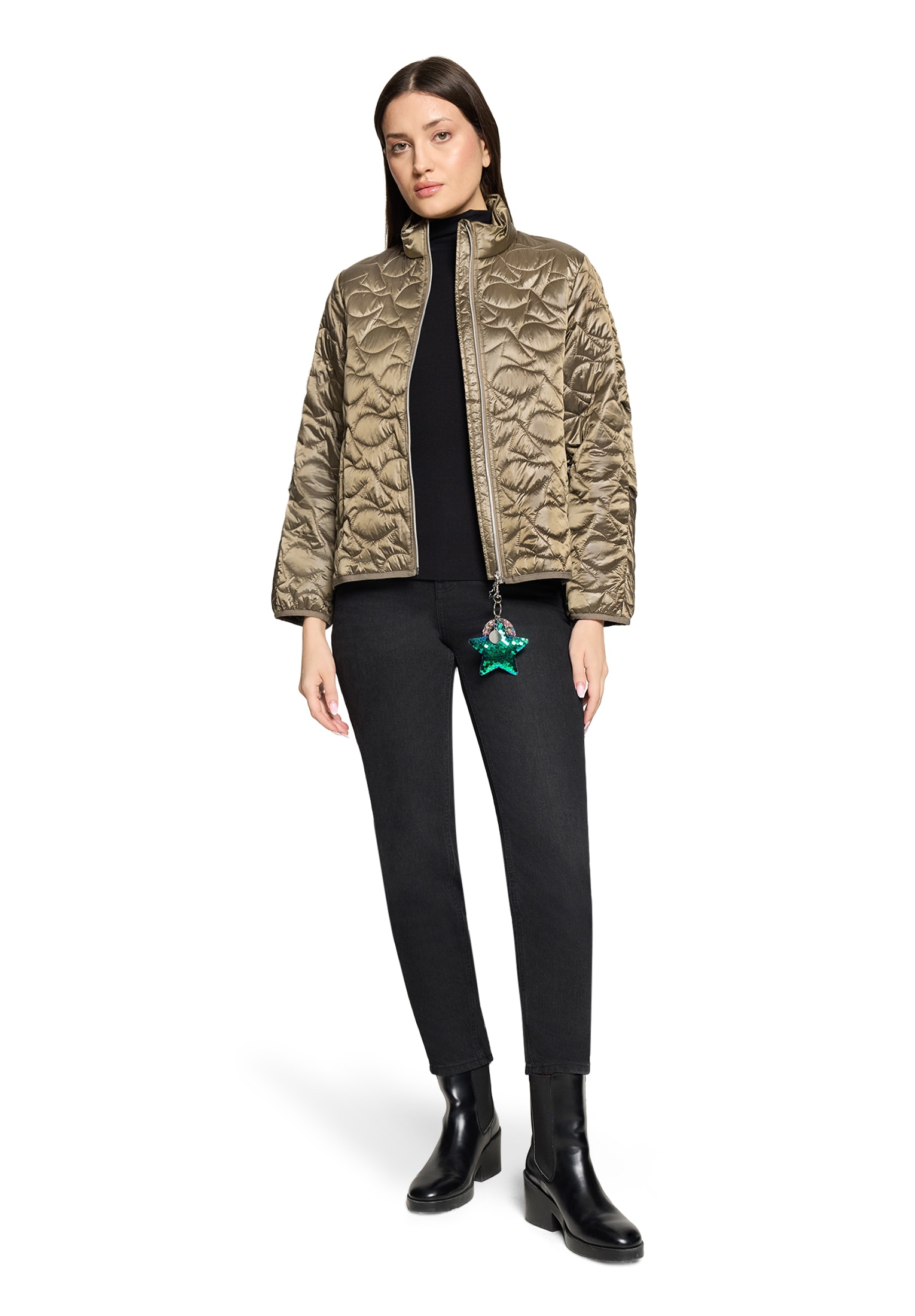 Cartoon Steppjacke »Steppjacke mit Eingrifftaschen«