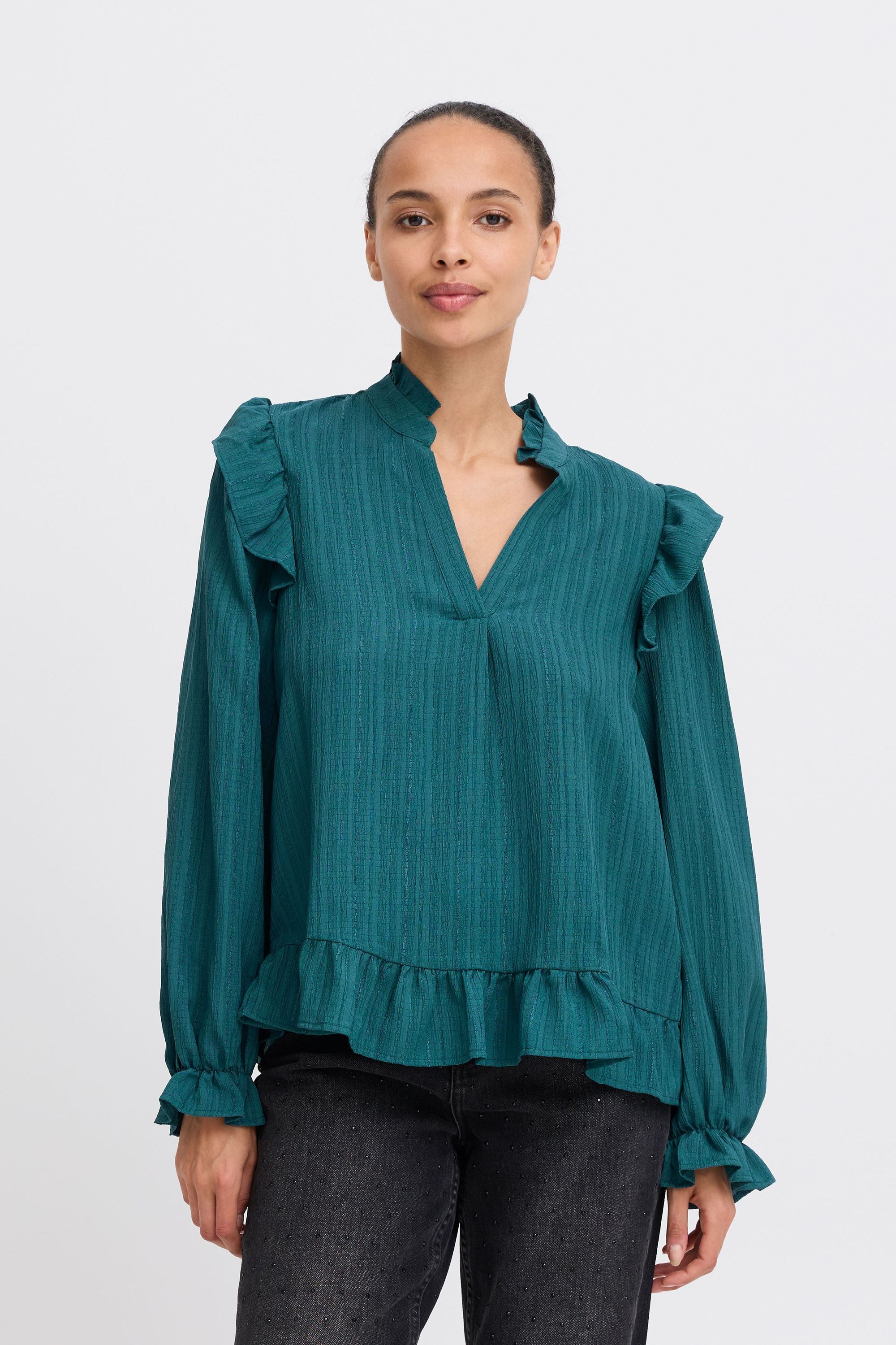 b.young Tunika »Tunika BYJULIANA LS BLOUSE -«