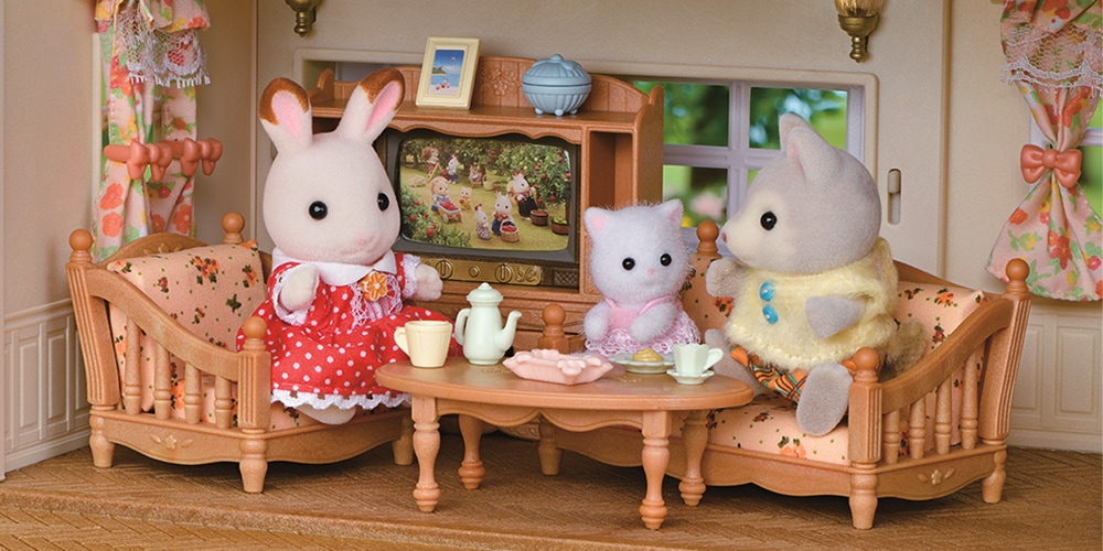 Sylvanian Families Spielwelt »Stadthaus mit Dachzimmer (5716)«