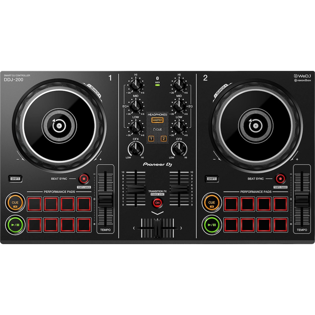 Pioneer DJ DJ-CD-Player »DDJ-200«, CD-Bluetooth, USB-Audiowiedergabe