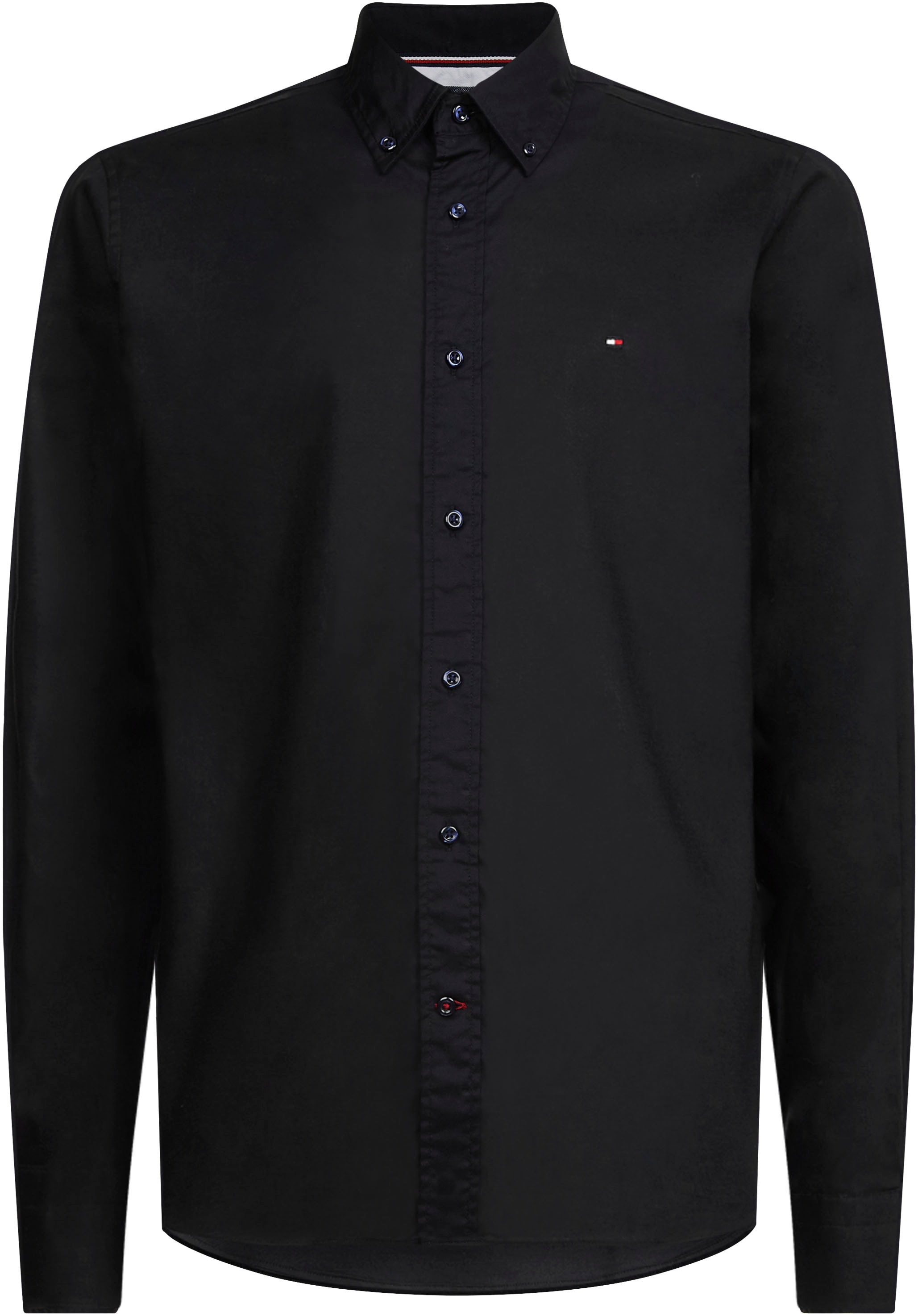 Tommy Hilfiger Langarmhemd »LA-Hemd Flex Poplin«