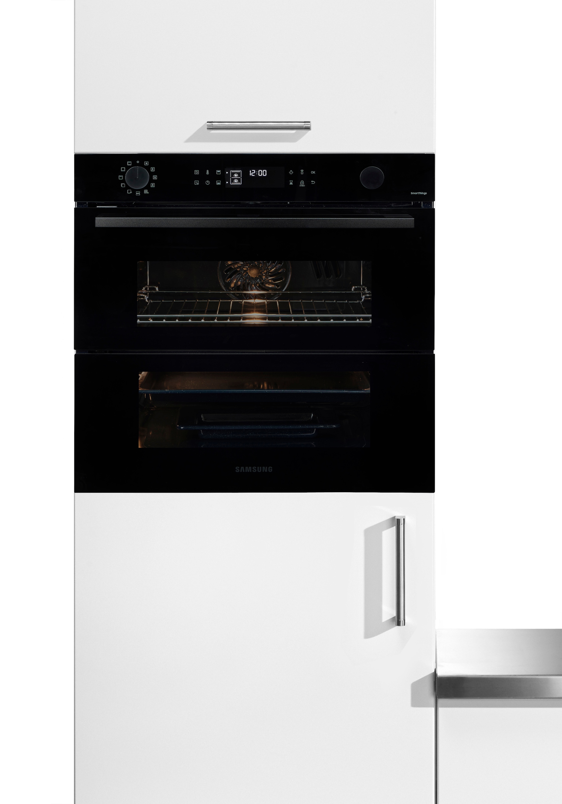 Samsung Einbaubackofen Serie 4 »NV7B45502AK/U1« mit Pyrolyse-Selbstreinigung Dual Cook Flex