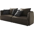 designwerk Big-Sofa »New York«, Breite 253 cm, mit schmaler Arm- und Rückenlehne