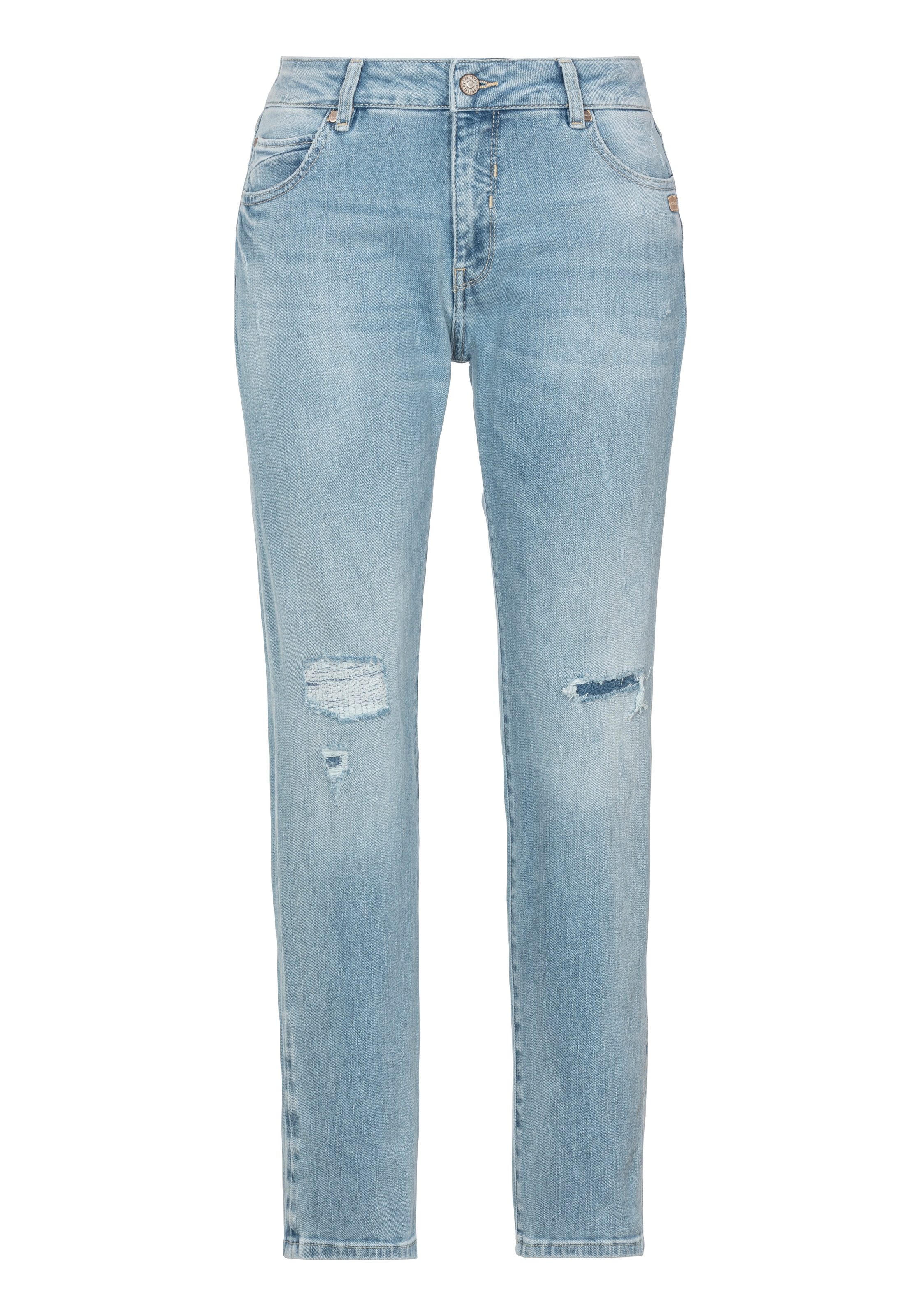 GANG Boyfriend-Jeans »94NADIA«, 5-Pocket Style mit Reißverschluss und Knopf