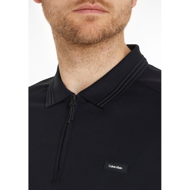 Calvin Logo Klein mit auf Klein ♕ bei Brust Poloshirt, Calvin der