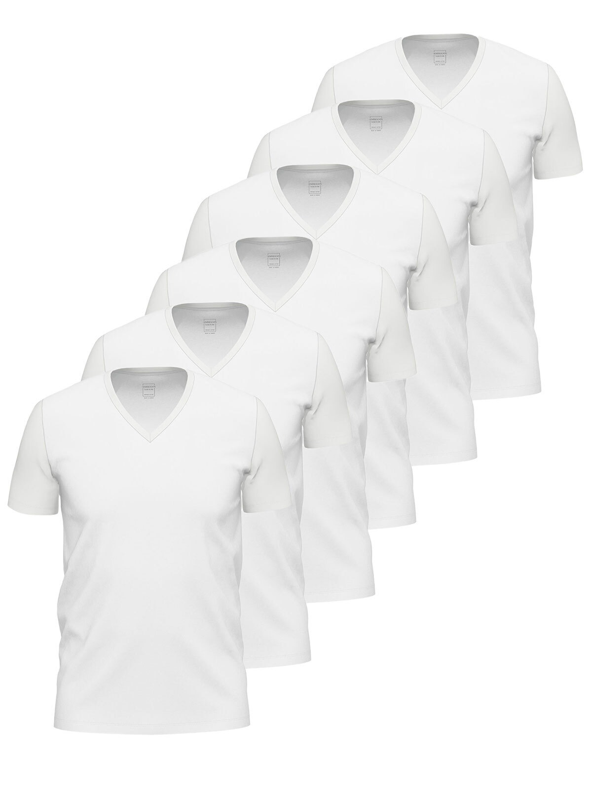 Ammann Unterhemd »6er Pack Shirt 1/2 Arm Day Modern / Close to you«