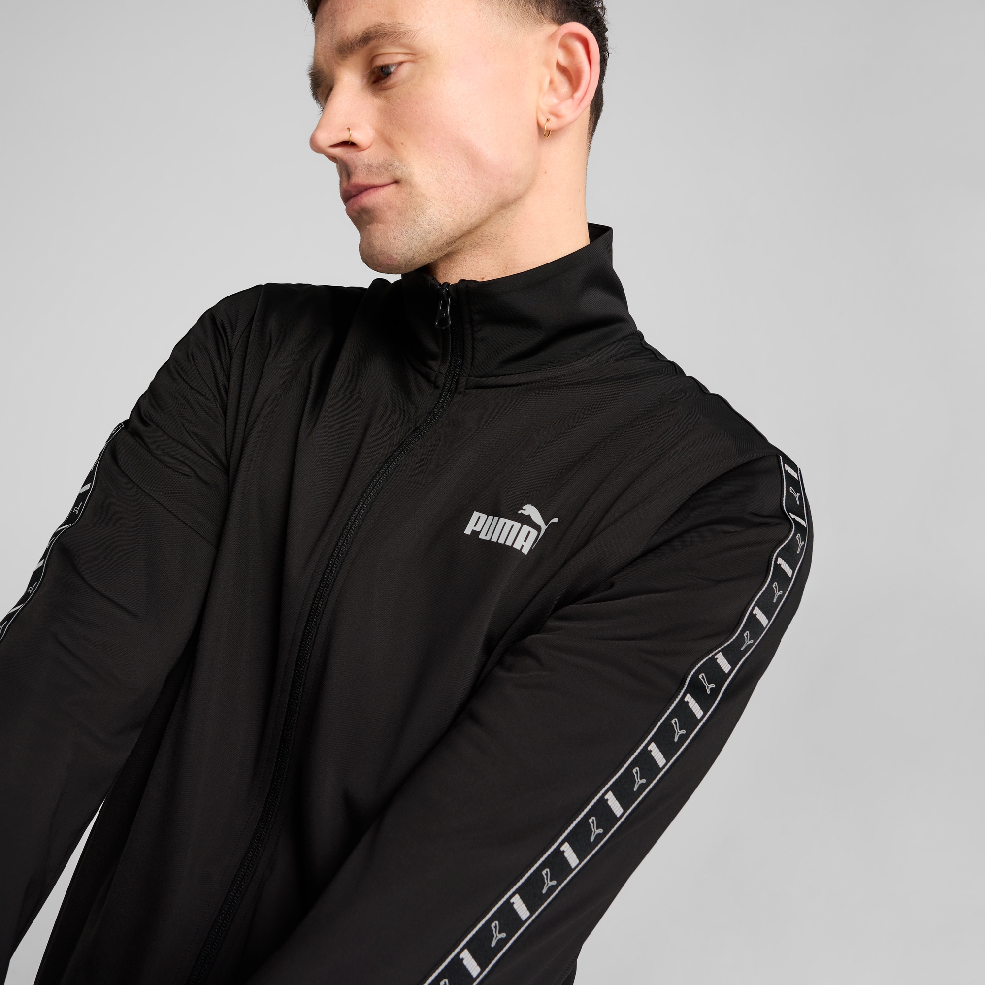PUMA Trainingsanzug »POLY TAPE SUIT«, (2 tlg.)