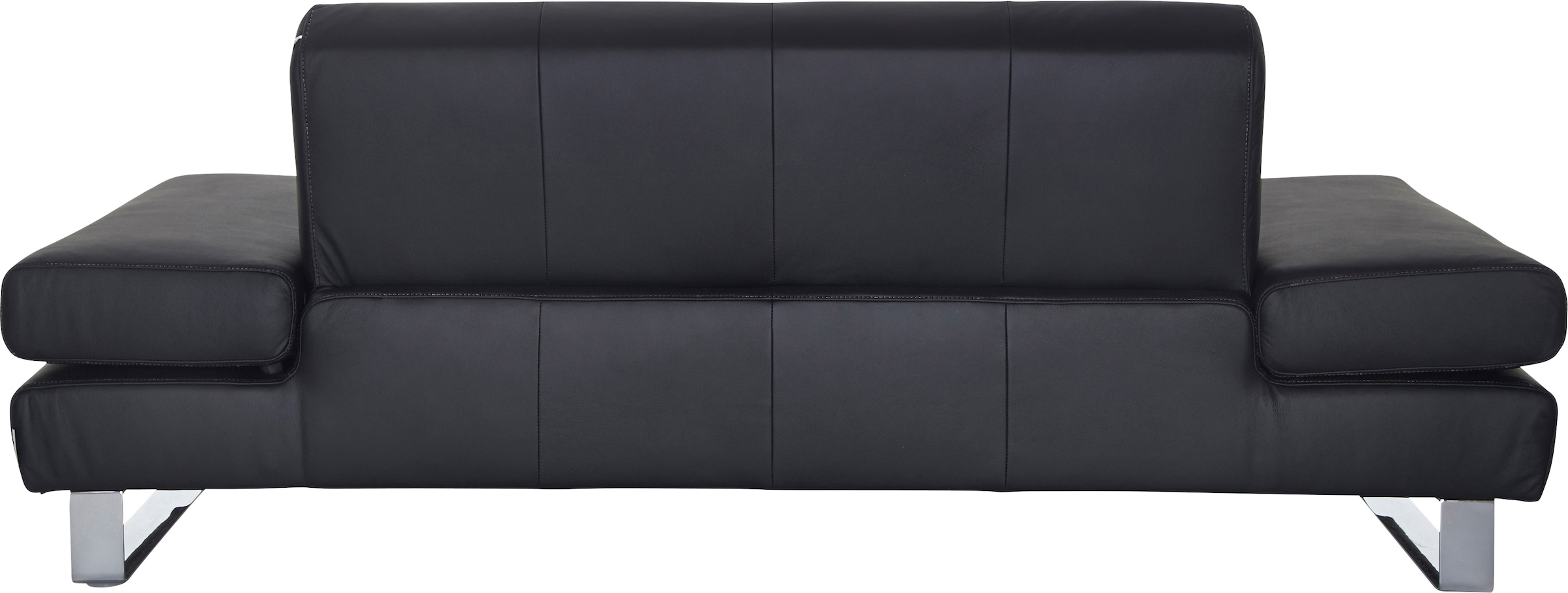 W.SCHILLIG 2-Sitzer »taboo Designsofa mit hohem Sitzkomfort«, mit Übertiefe, inklusive Armlehnenverstellung, mit Kontrastnaht