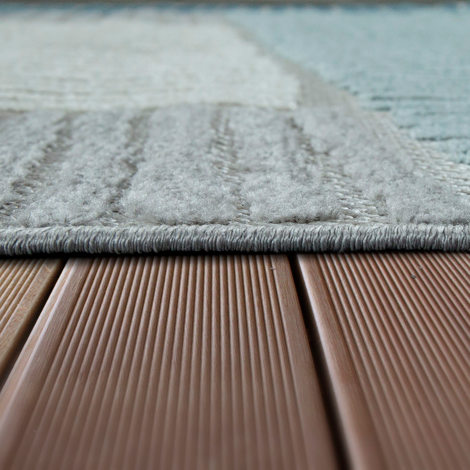 Paco Home Teppich »Stilo 850«, rechteckig, 12 mm Höhe, In- und Outdoor geeignet, Wohnzimmer