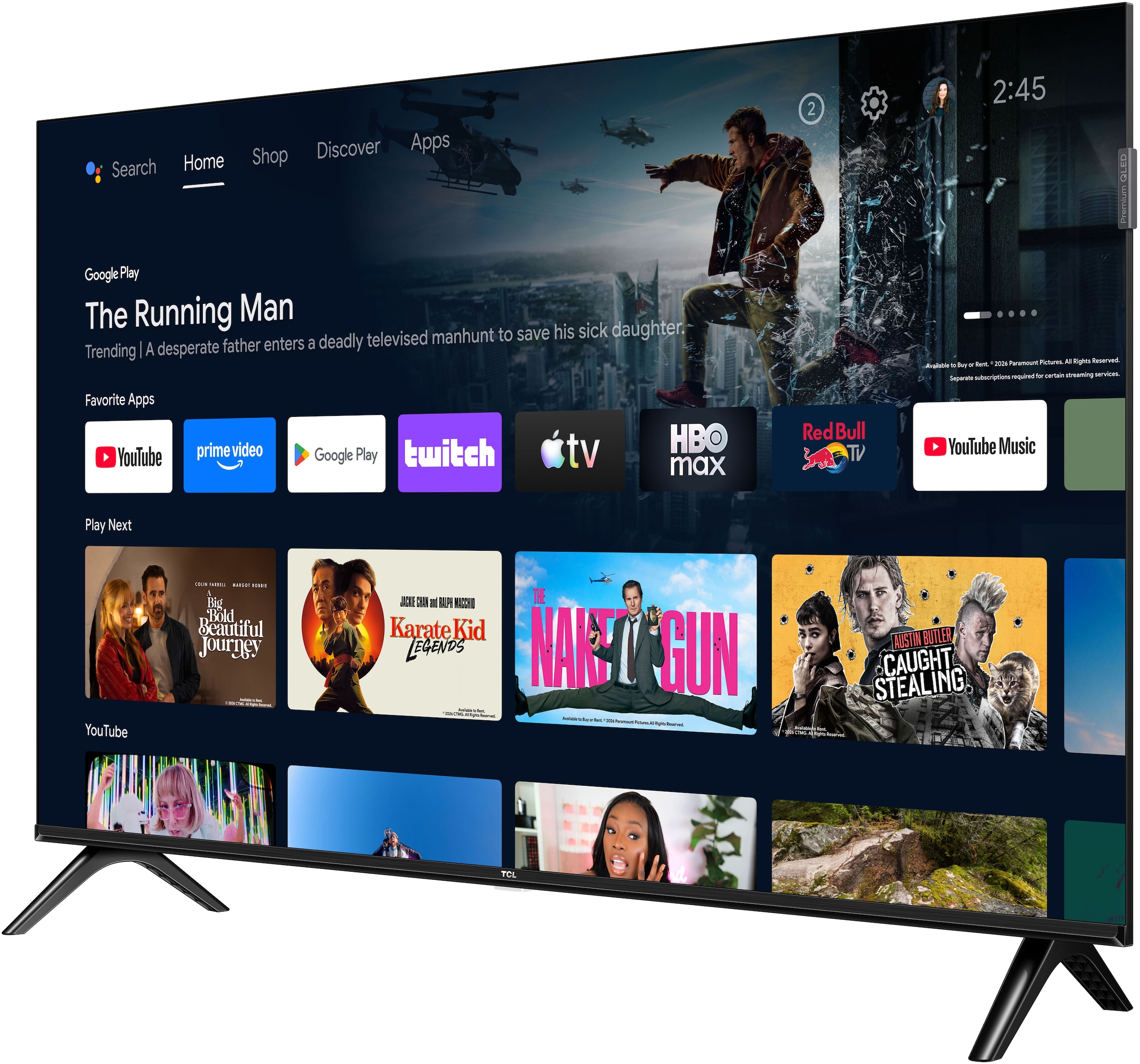 TCL LED-Fernseher »40S5L« 100 cm/40 ″ Full HD Android TV | Smart-TV