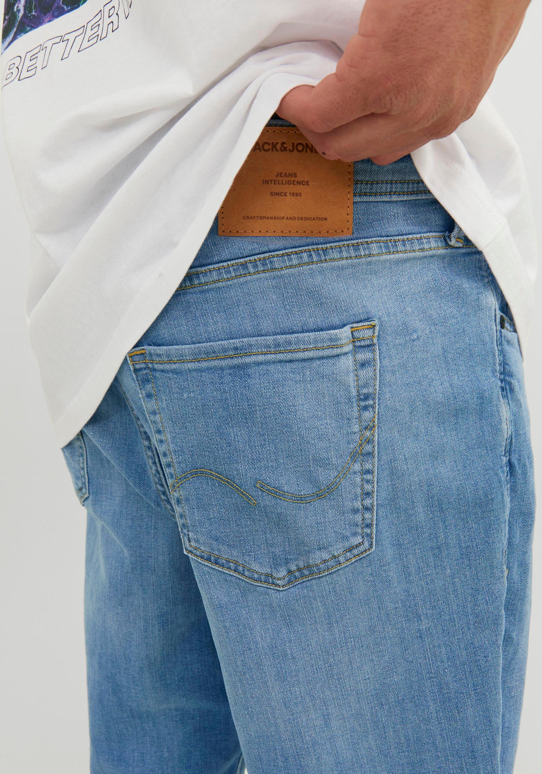 Jack & Jones PlusSize Tapered-fit-Jeans »MIKE ORIGINAL«, Bis Weite 48