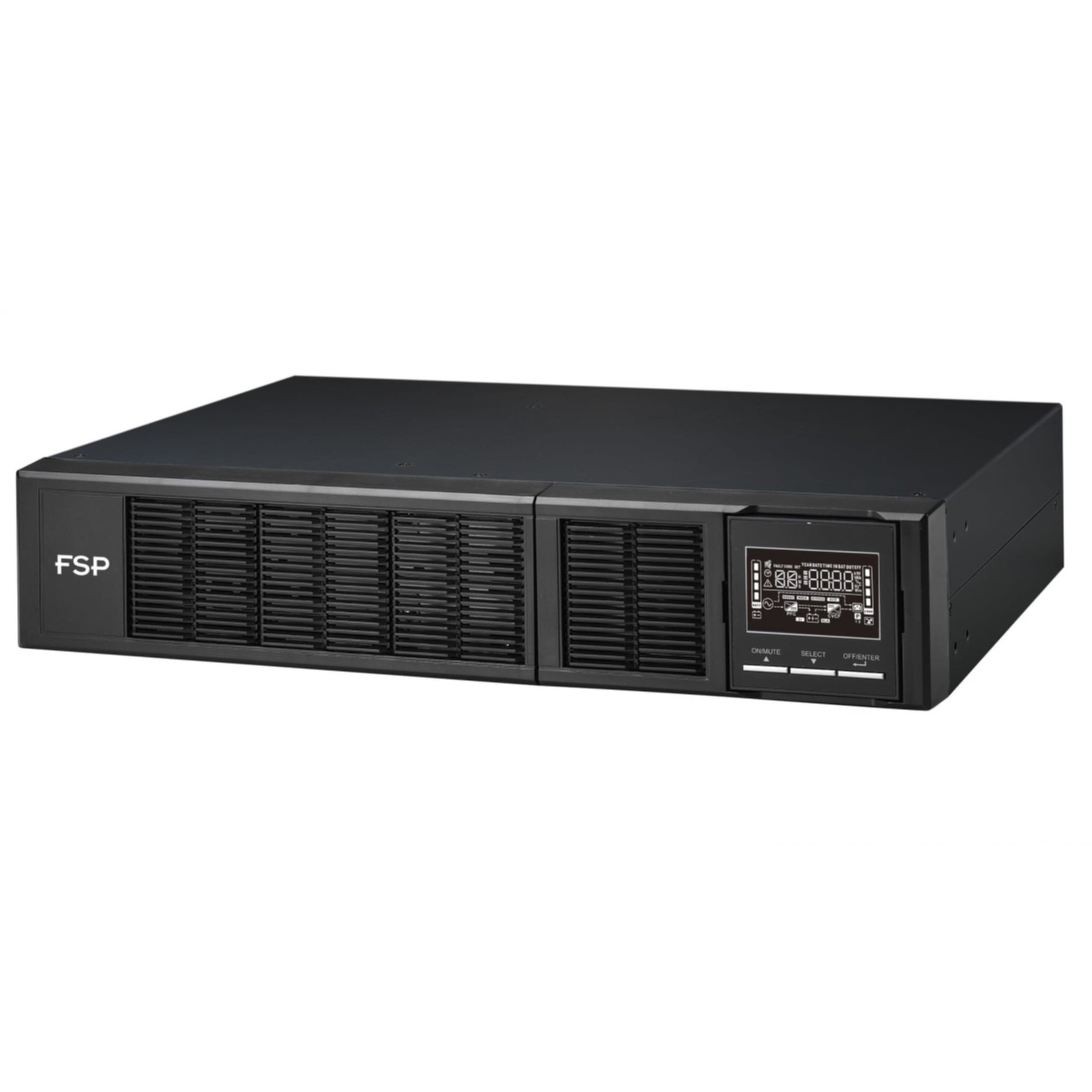 FSP Clippers RT 1K alimentation d'énergie non interruptible Double-conversion (en ligne) 1 kVA 1000 W
