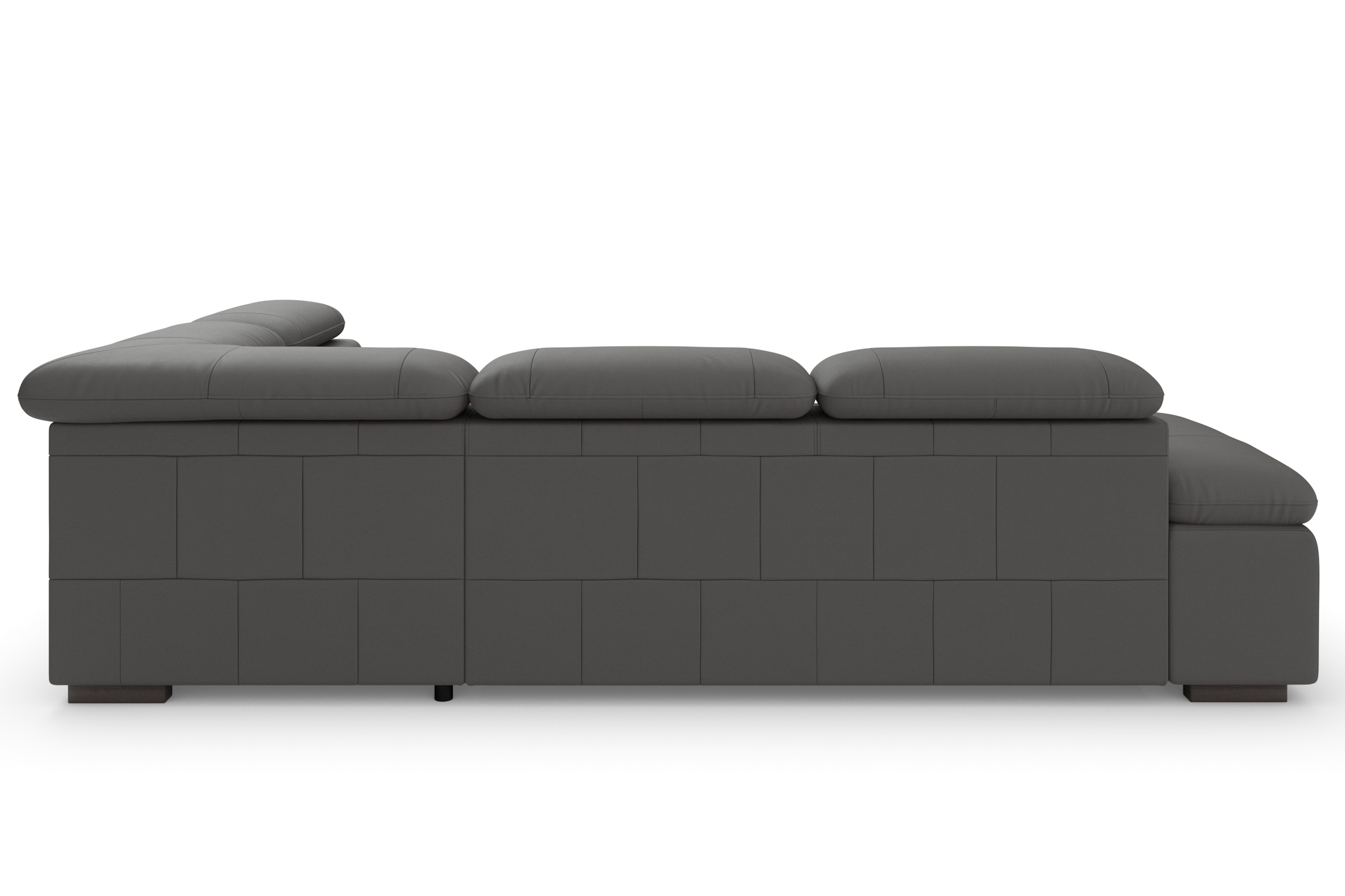 Home affaire Ecksofa »Alberto L-Form«, mit Kopfteilverstellung, wahlweise mit Bettfunktion