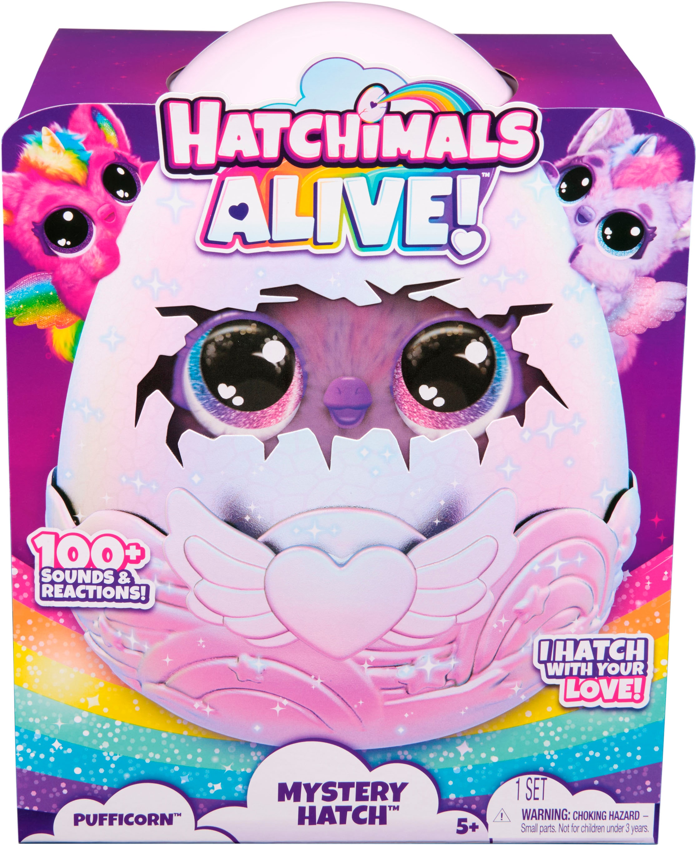 Spin Master Spielfigur »Hatchimals Alive Mystery Ei Pufficorn«, mit Licht und Sound