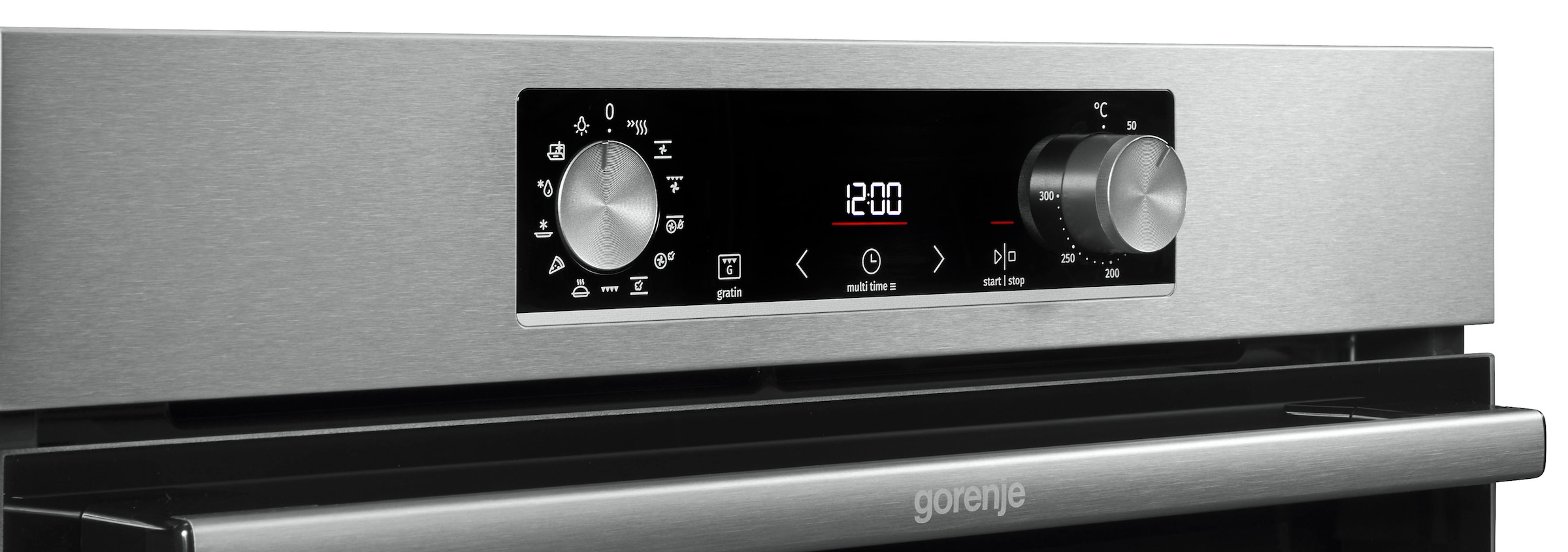 GORENJE Backofen-Set »BOS6737E06X«, mit 1-fach-Teleskopauszug, AirFry-Funktion