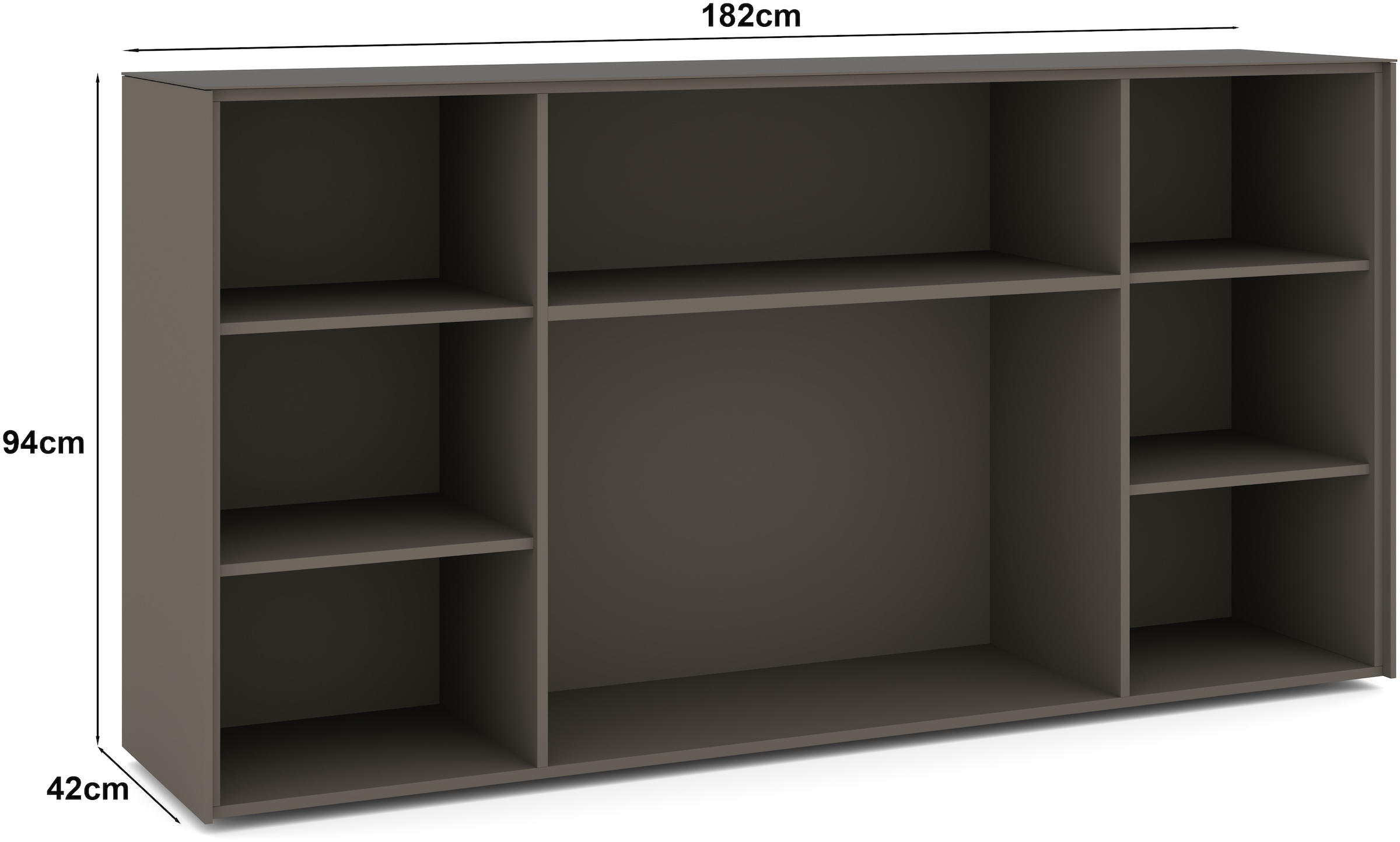 set one by Musterring Sideboard »Reno« 1 Stk. tlg. Mit Gleitern und in verschiedenen Farben erhältlich