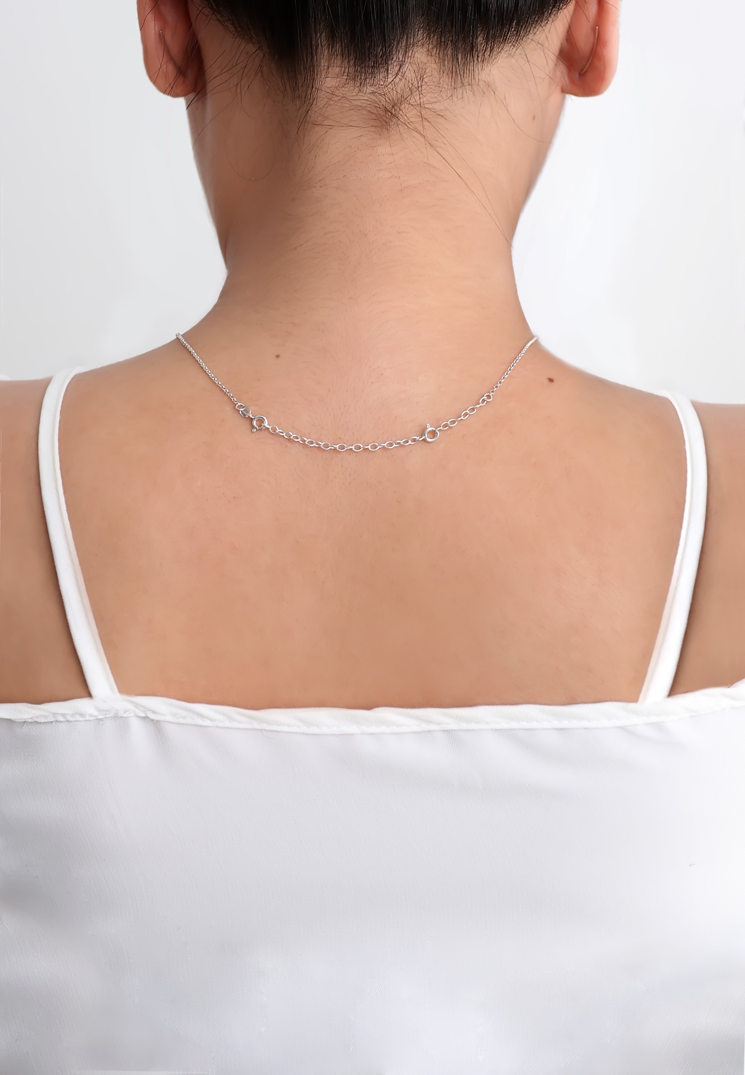 Elli Schmuckset »Schmuckzubehör Verlängerung Gliederkette Basic 925 Silber« ()