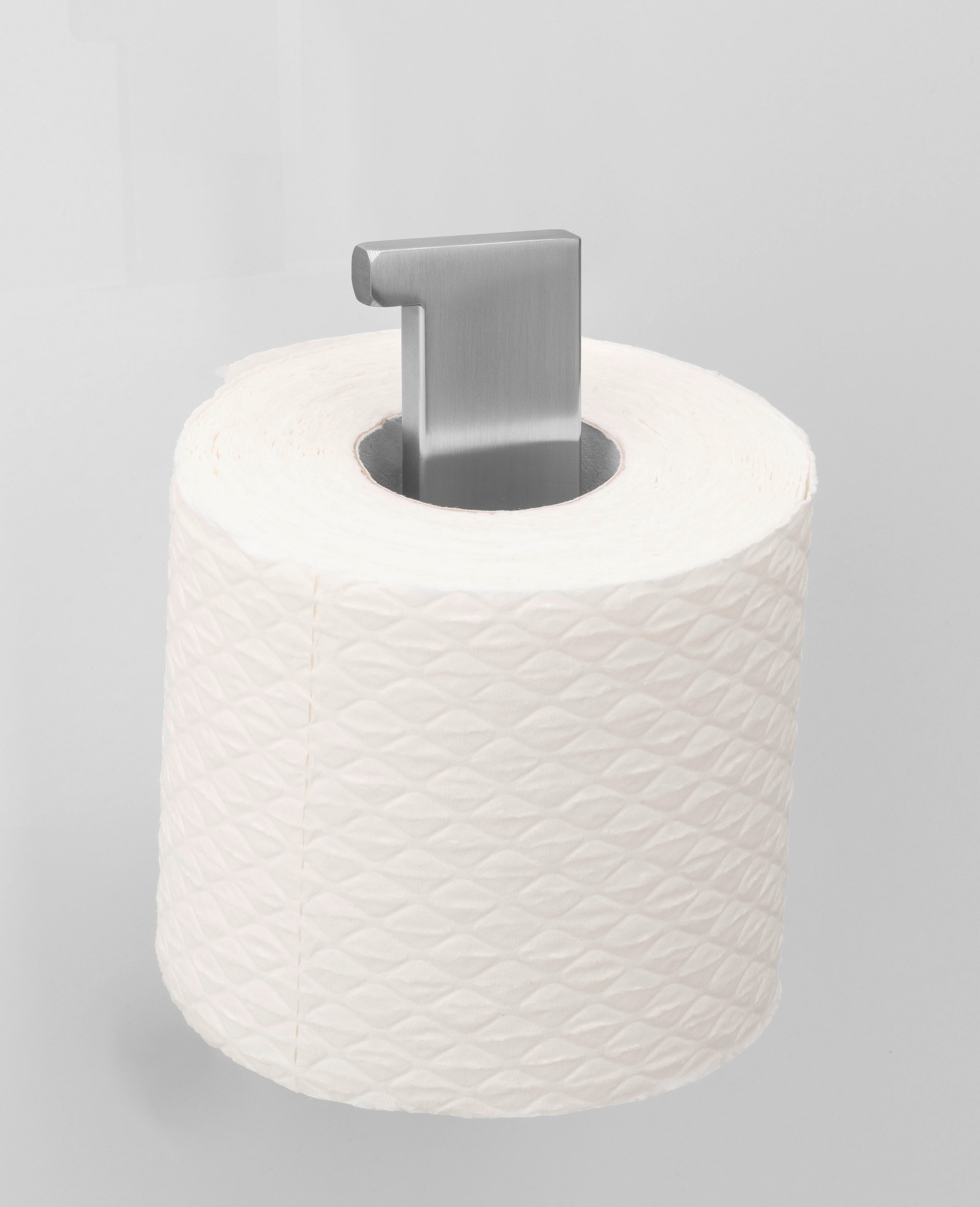 WENKO Toilettenpapierhalter »Turbo-Loc® Genova«, Matt, Befestigen ohne Bohren