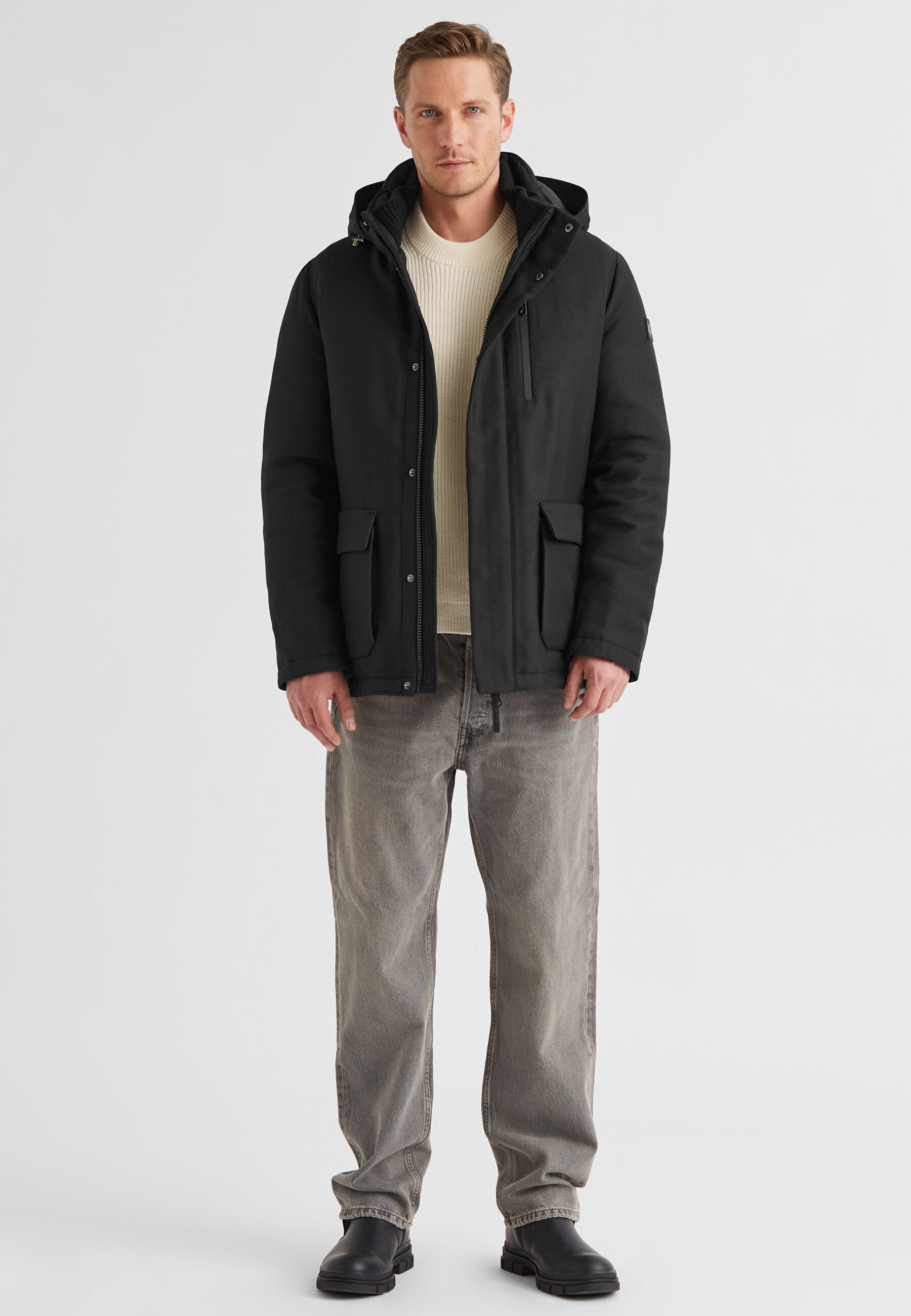Milestone Blouson »MSKeith« mit Kapuze mit leicht taillierter Passform