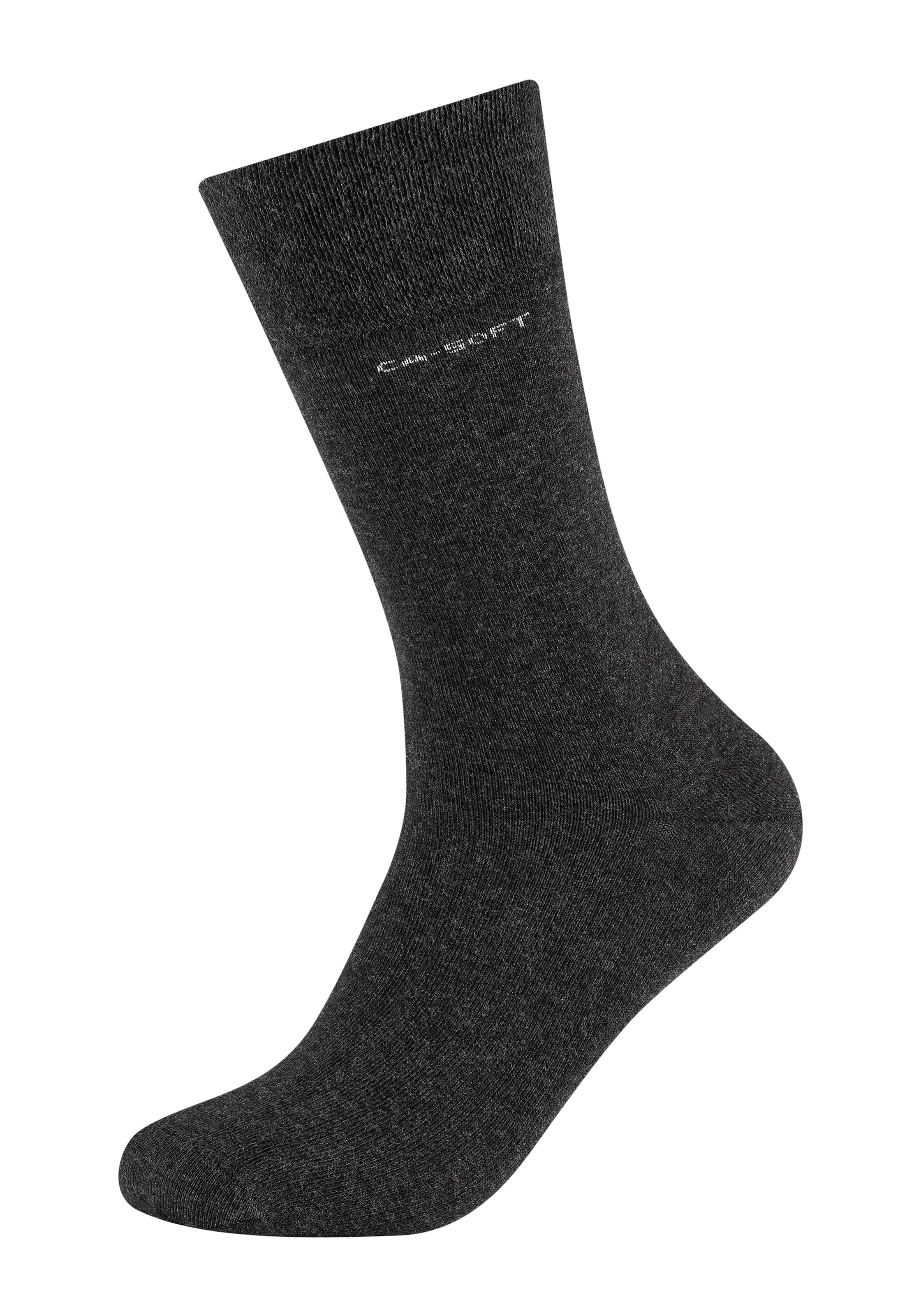 Camano Socken, (4er Pack), mit verstärktem Fersen- und Zehenbereich