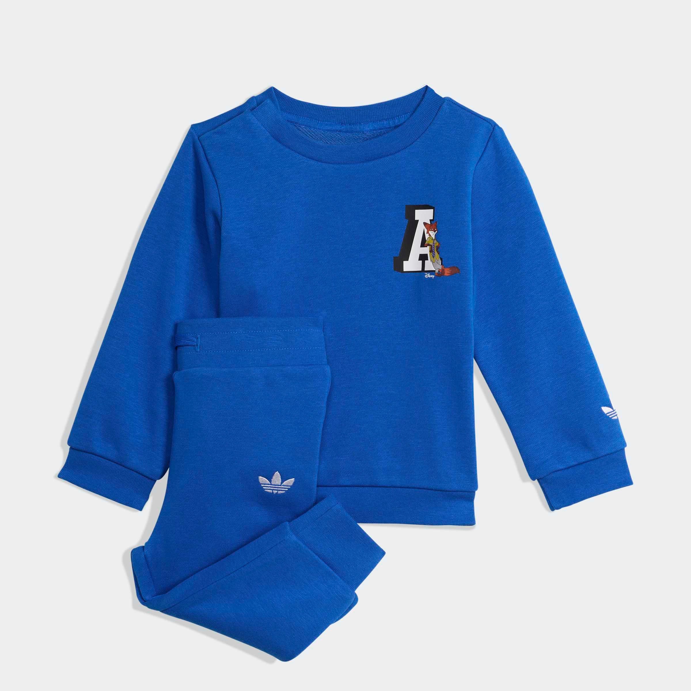 adidas Originals Trainingsanzug »CREW SET« 2 Stk. für Babys, zweiteiliges Set, aus French Terry, pflegeleicht