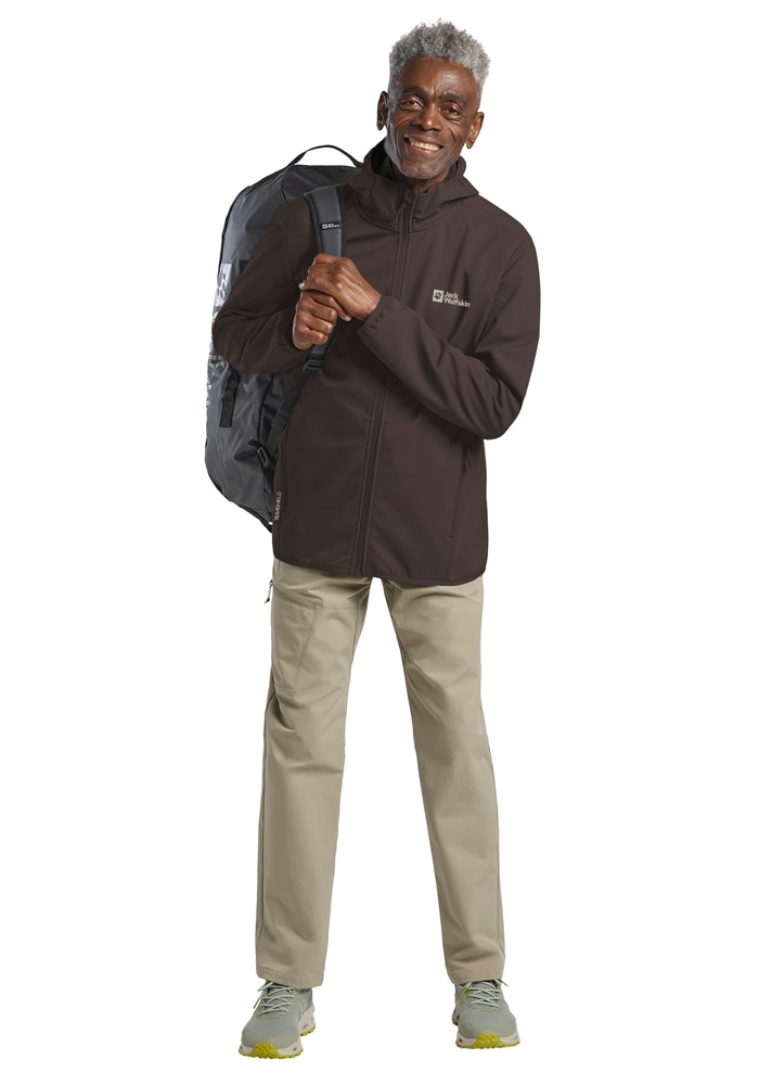 Jack Wolfskin Softshelljacke »BORNBERG HOODY M« mit Kapuze