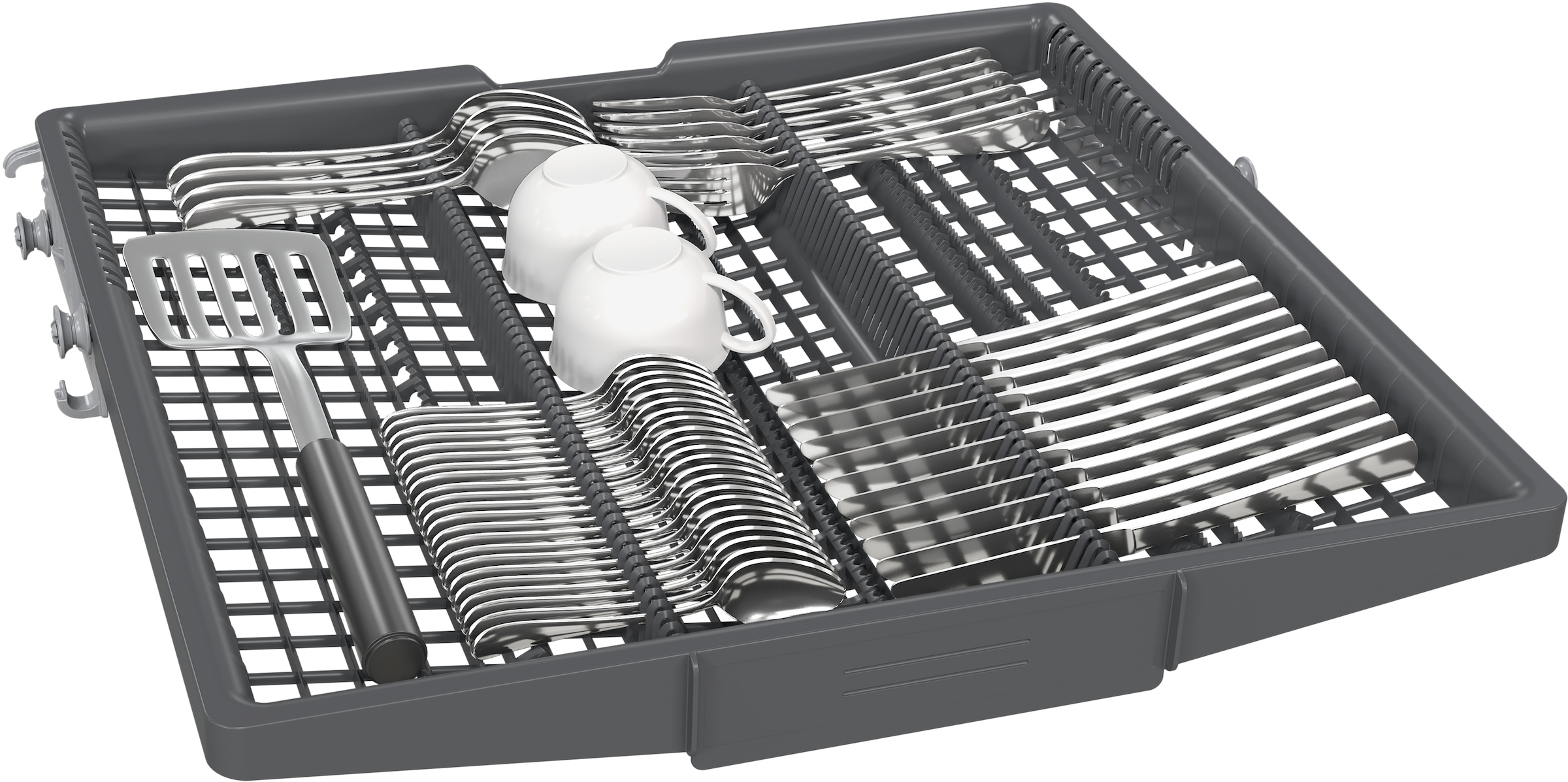 SIEMENS Unterbaugeschirrspüler iQ500 »SN15EW06CS« 14 tlg. Maßgedecke