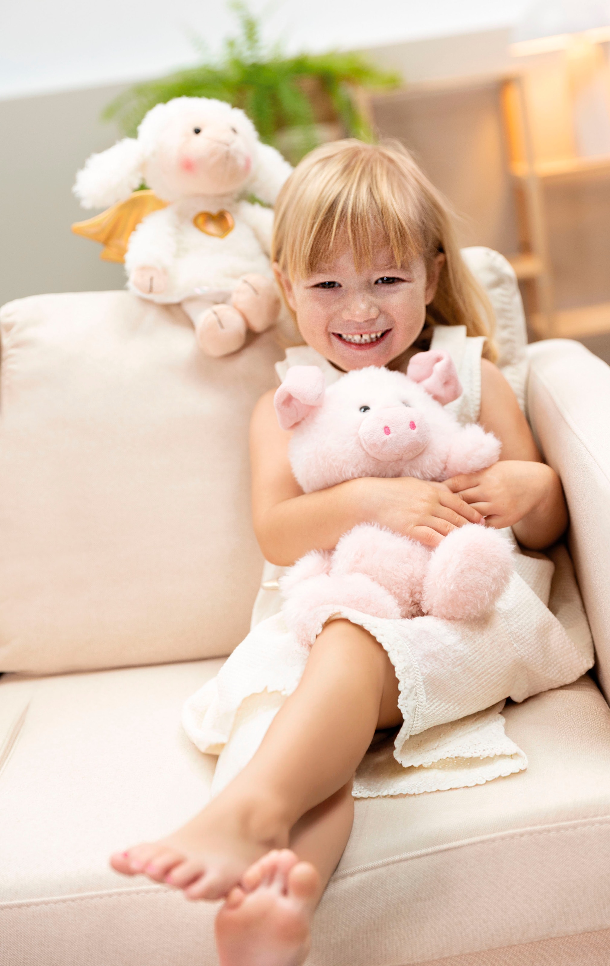 Nici Kuscheltier »Dein Schutzengel, Schwein La La Piggie 28 cm«