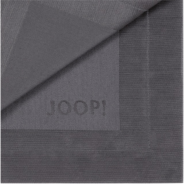 Joop! Stoffserviette »SIGNATURE«, (Set, 2 St.), aus Jacquard-Gewebe  gefertigt mit JOOP! Logo-Dekor mit 3 Jahren XXL Garantie
