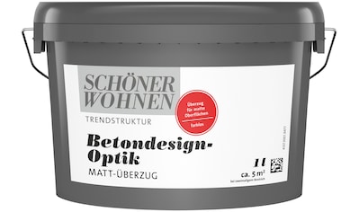 SCHÖNER WOHNEN-Kollektion Klarlack »Betondesign-Optik«, 1 Liter, Matt-Überzug für die... kaufen