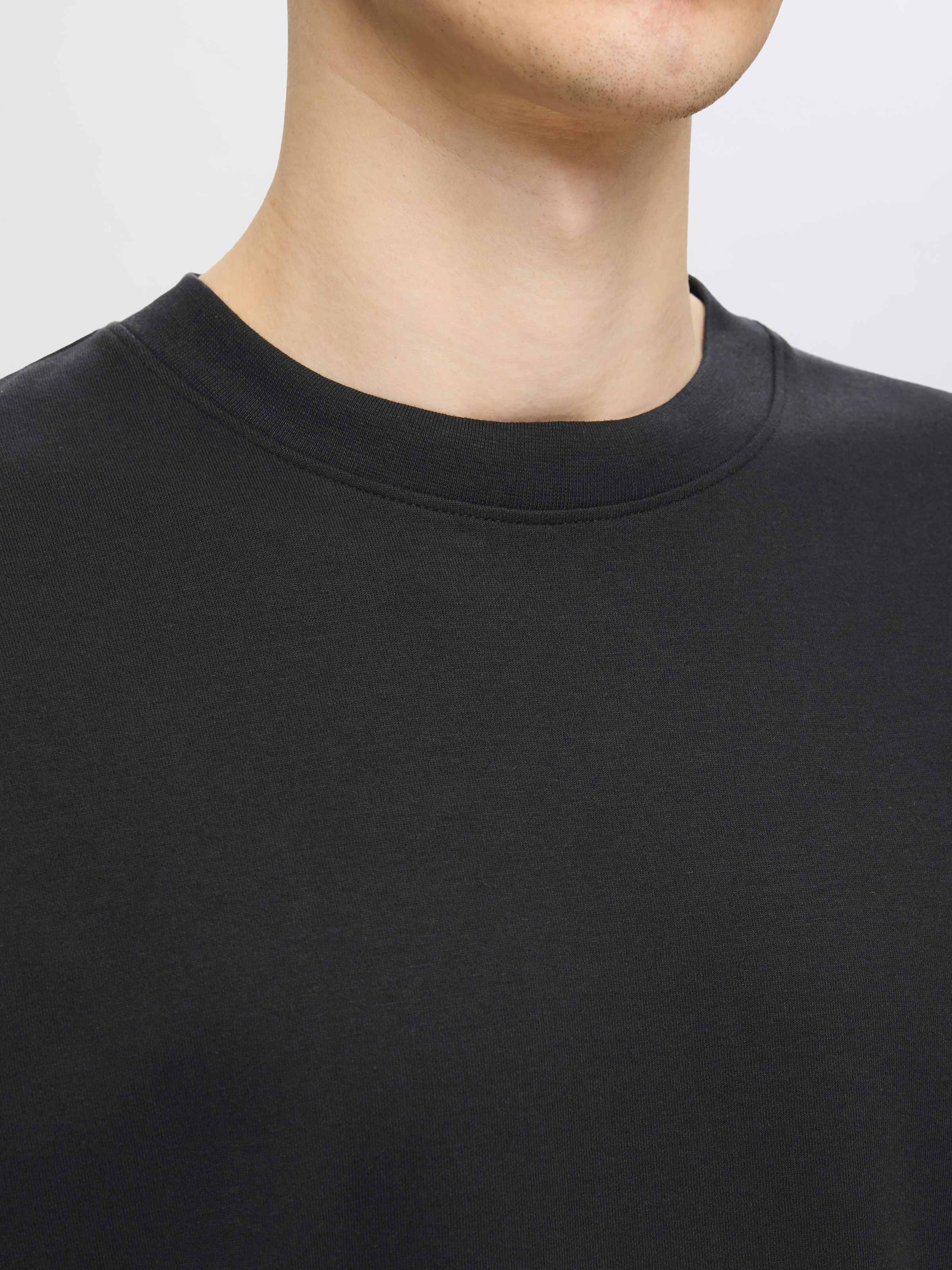SELECTED HOMME Rundhalsshirt »SLHLOOSEOSCAR SS O-NECK TEE 3 PACK NOOS«, (Packung, 3 tlg.)