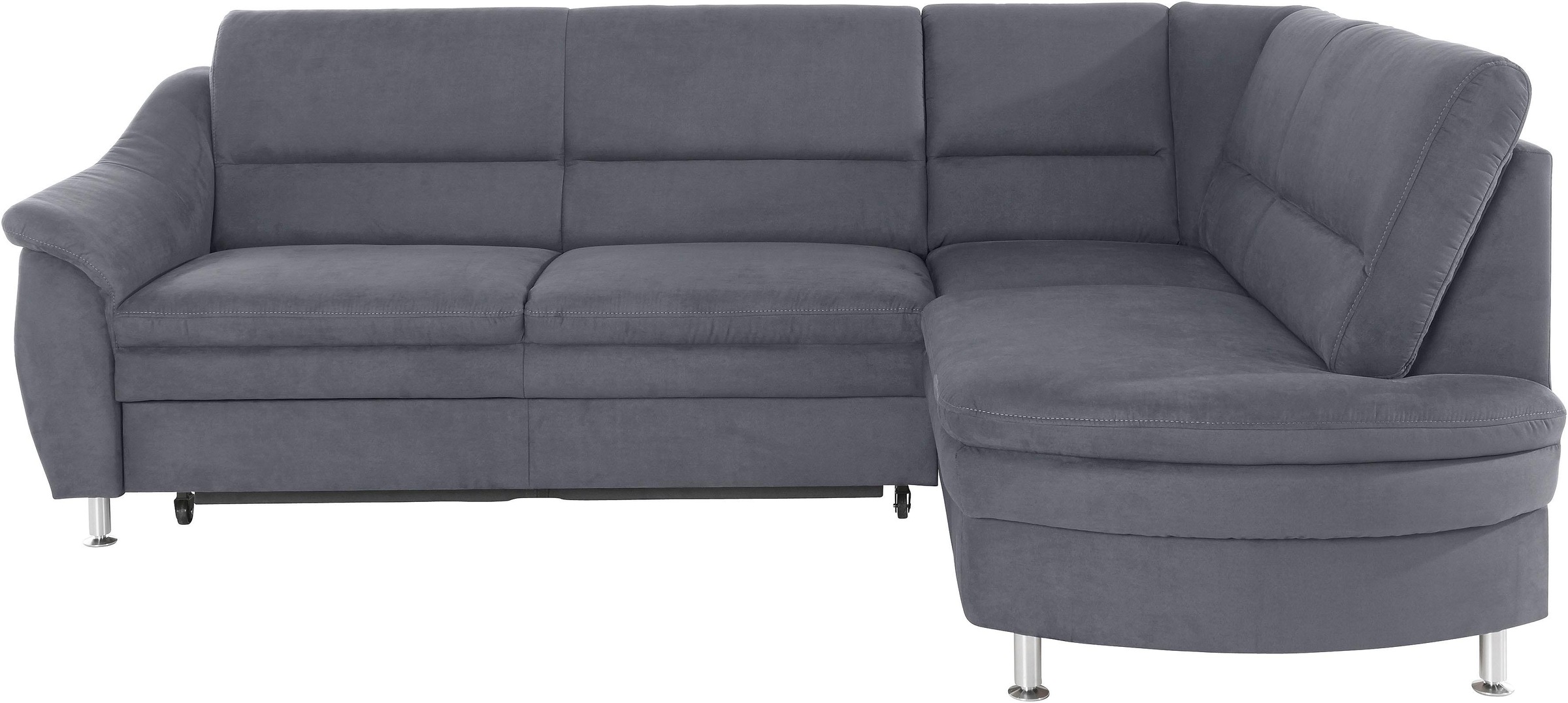 Places of Style Ecksofa »Cardoso L-Form«, Federkern, wahlweise mit Bett, Schubkasten
