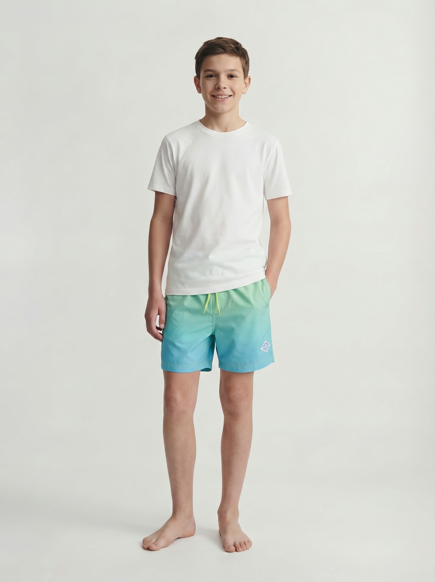 Jack & Jones Junior Badeshorts »JPSTMAUI HORIZON DIP DYE SWIM SHOR JNR«