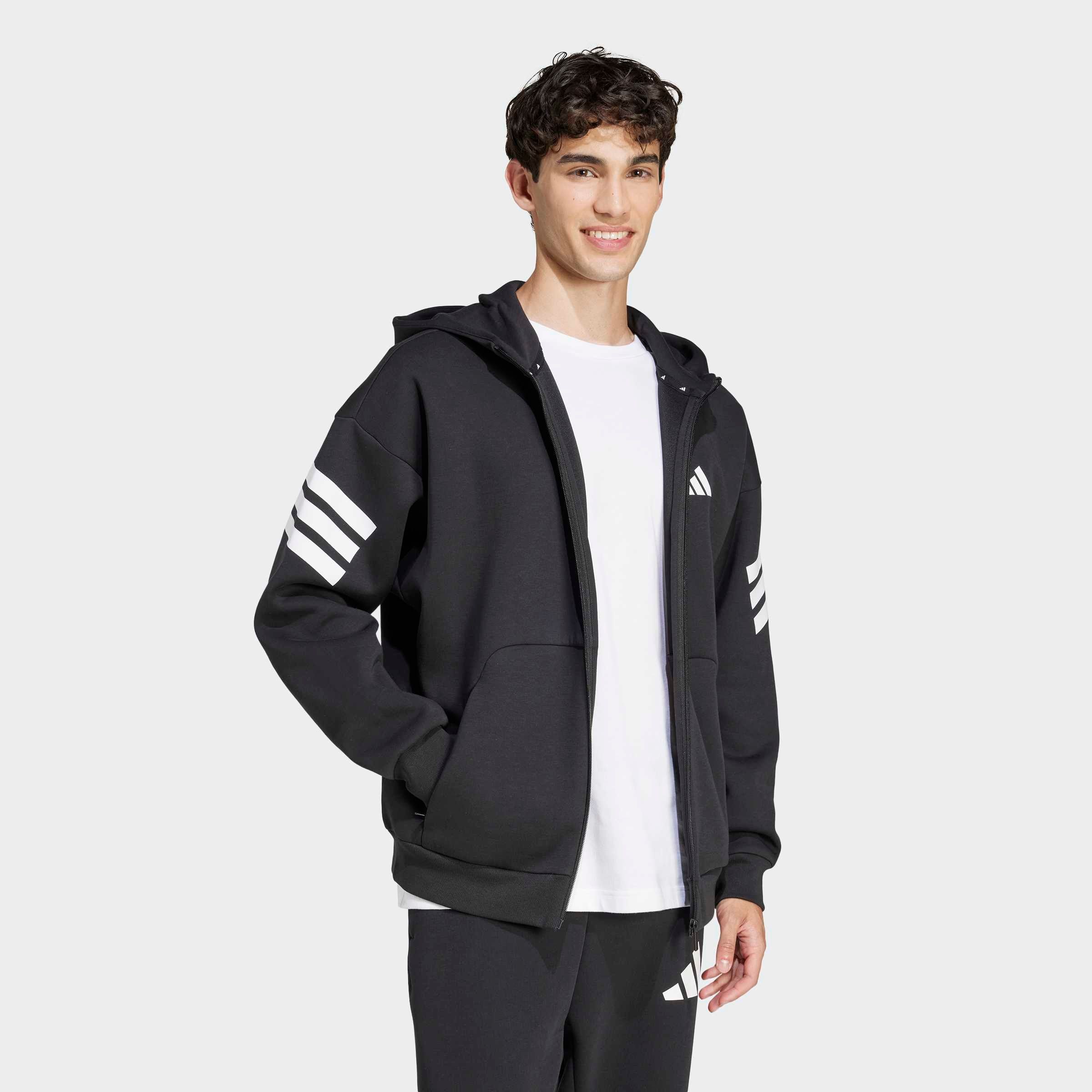 adidas Sportswear Kapuzensweatjacke »FUTURE ICONS 3-STREIFEN«