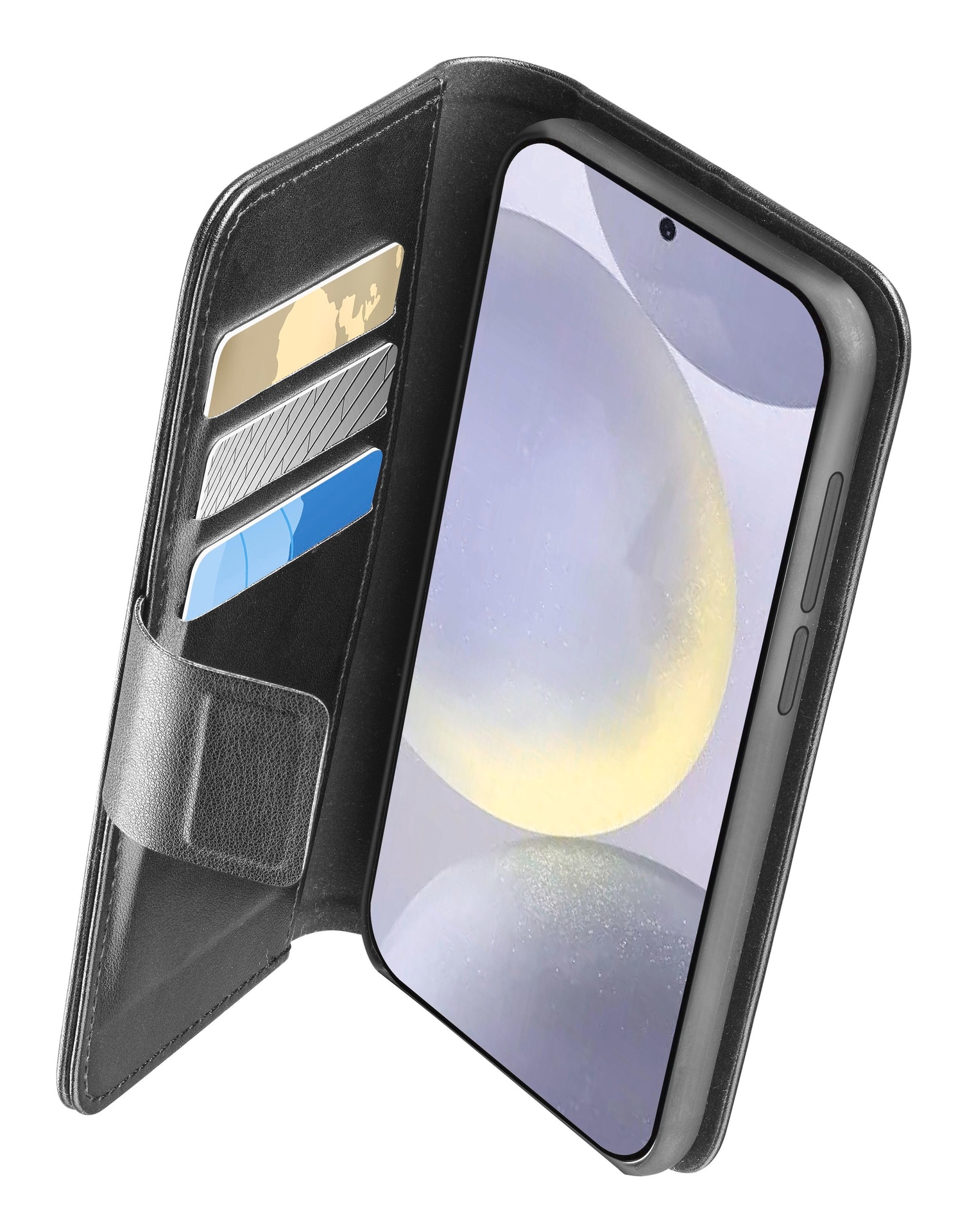 Cellularline Handyhülle »Book Agenda 2 Case für Samsung Galaxy S25«, Backcover, Schutzhülle, Handyschutzhülle, Case, Schutzcase, stoßfest