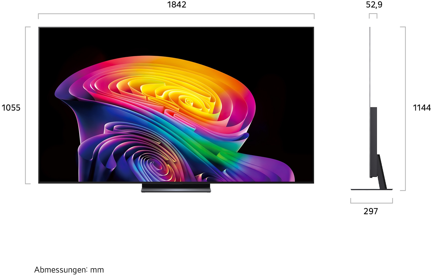 LG OLED-Fernseher »OLED83C69LB« 210 cm/83 ″ Smart-TV