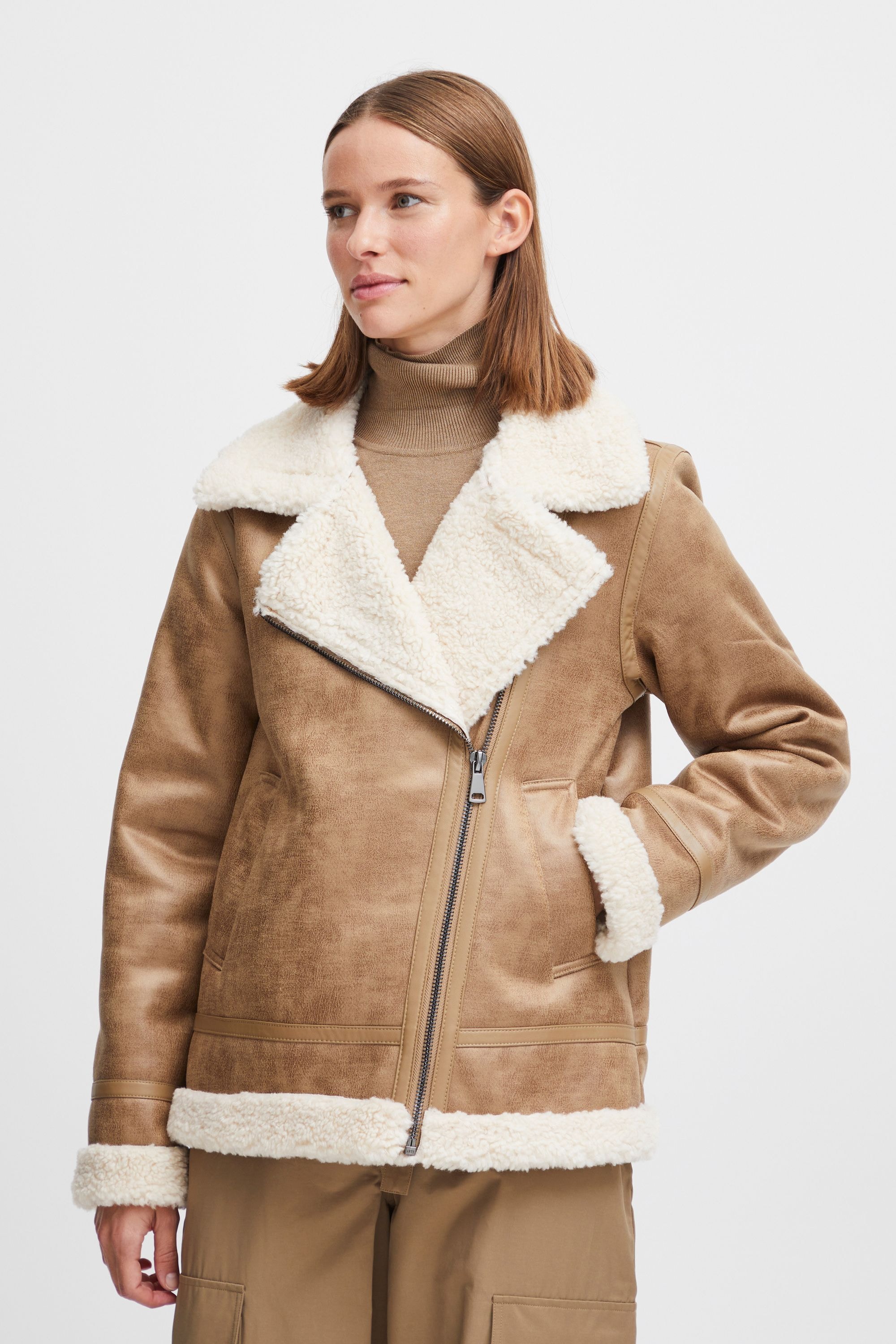 b.young Winterjacke »Winterjacke BYASANNE BIKER JACKET -«