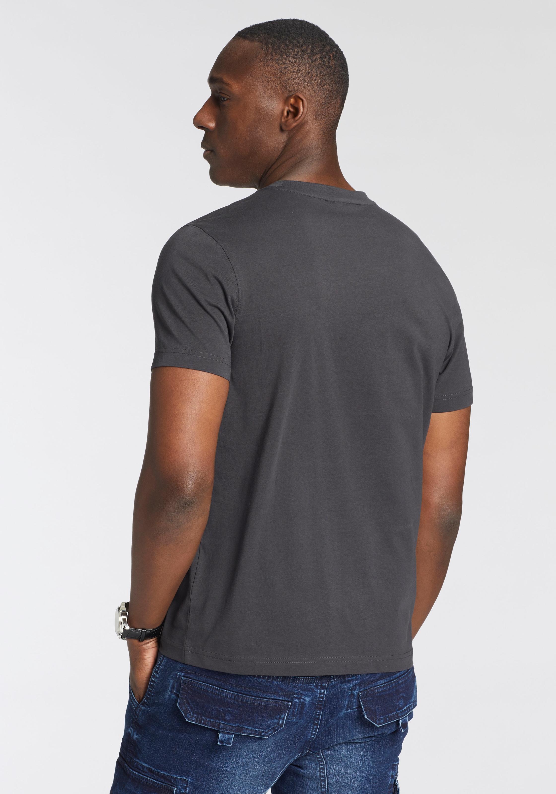 H.I.S T-Shirt, Mit großem Frontprint