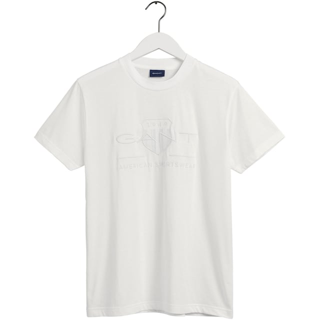 Gant T-Shirt »D.1 GANT PRIDE PIQUE«, mit Logostickerei auf der Brust bei ♕