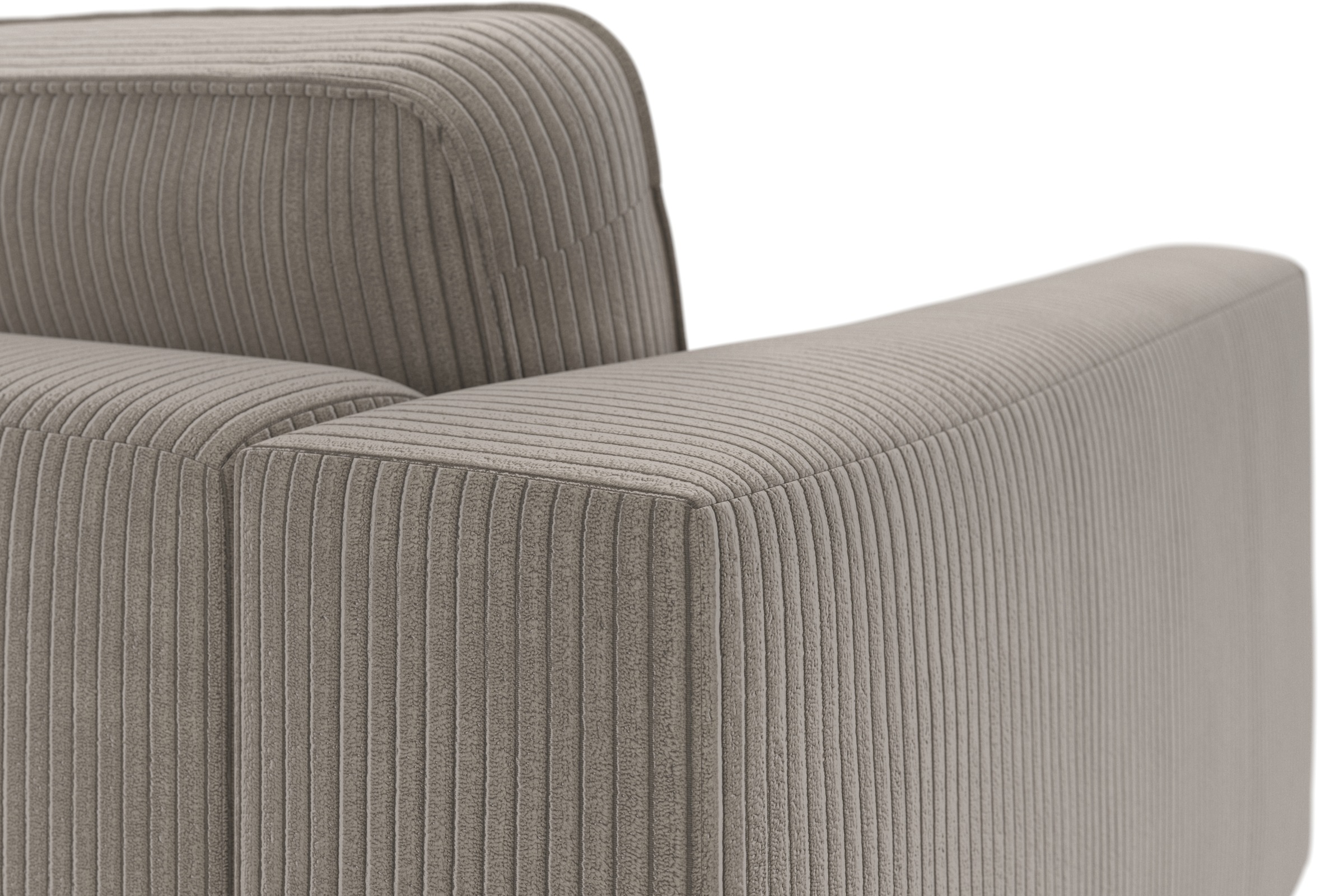 TRENDMANUFAKTUR Ecksofa »Lumber Jack, elegantes Designsofa, zeitlos modern, hoher Sitzkomfort«, wahlweise mit Bettfunktion u. Bettkasten, L-Form