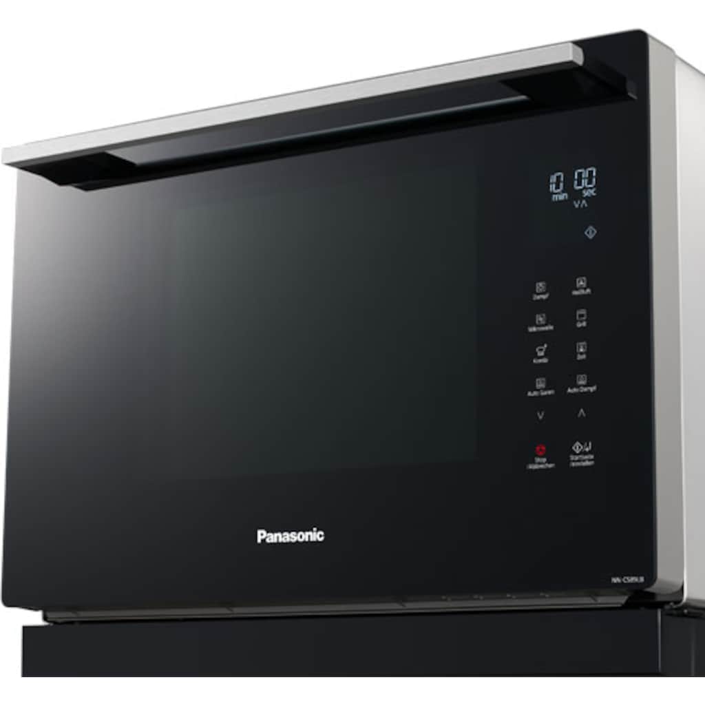 Panasonic Mikrowelle »NN-CS89LBGPG«, Mikrowelle-Dampfgarfunktion-Grill und Heißluft, 1000 W
