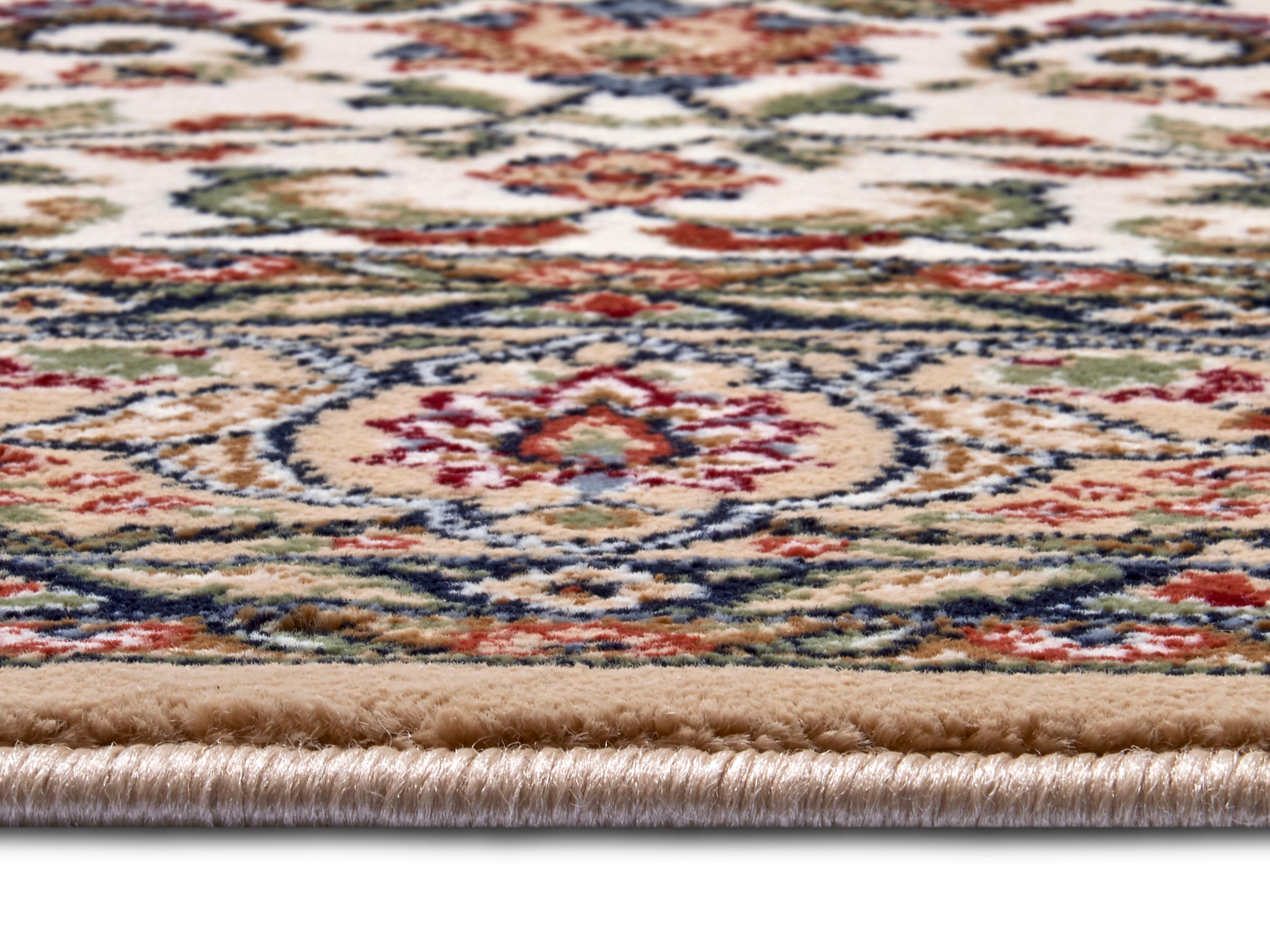 NOURISTAN Teppich »Aljars«, rechteckig, 10 mm Höhe, Orientalisch, Orient Optik, Wohnzimmer, Schlafzimmer, Kurzflor, Weich