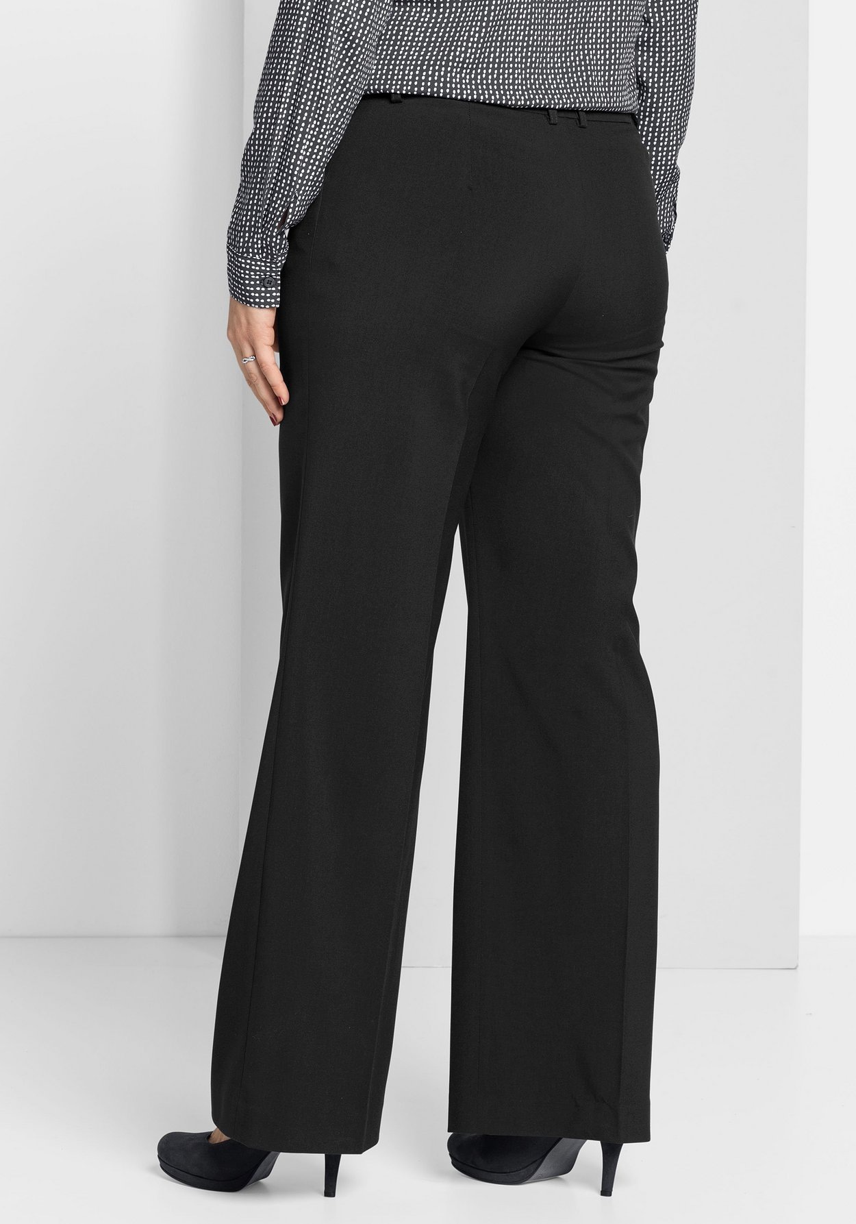 Sheego Stretch-Hose »Hose mit Bügelfalte«