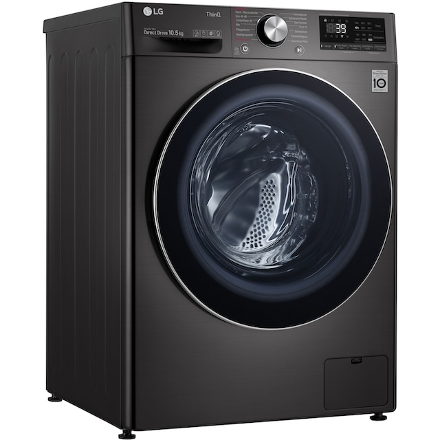 Jahren Garantie 1600 LG Minuten Waschmaschine 3 nur F6WV710P2S, Waschen in 39 TurboWash® mit »F6WV710P2S«, XXL 10,5 - kg, U/min,