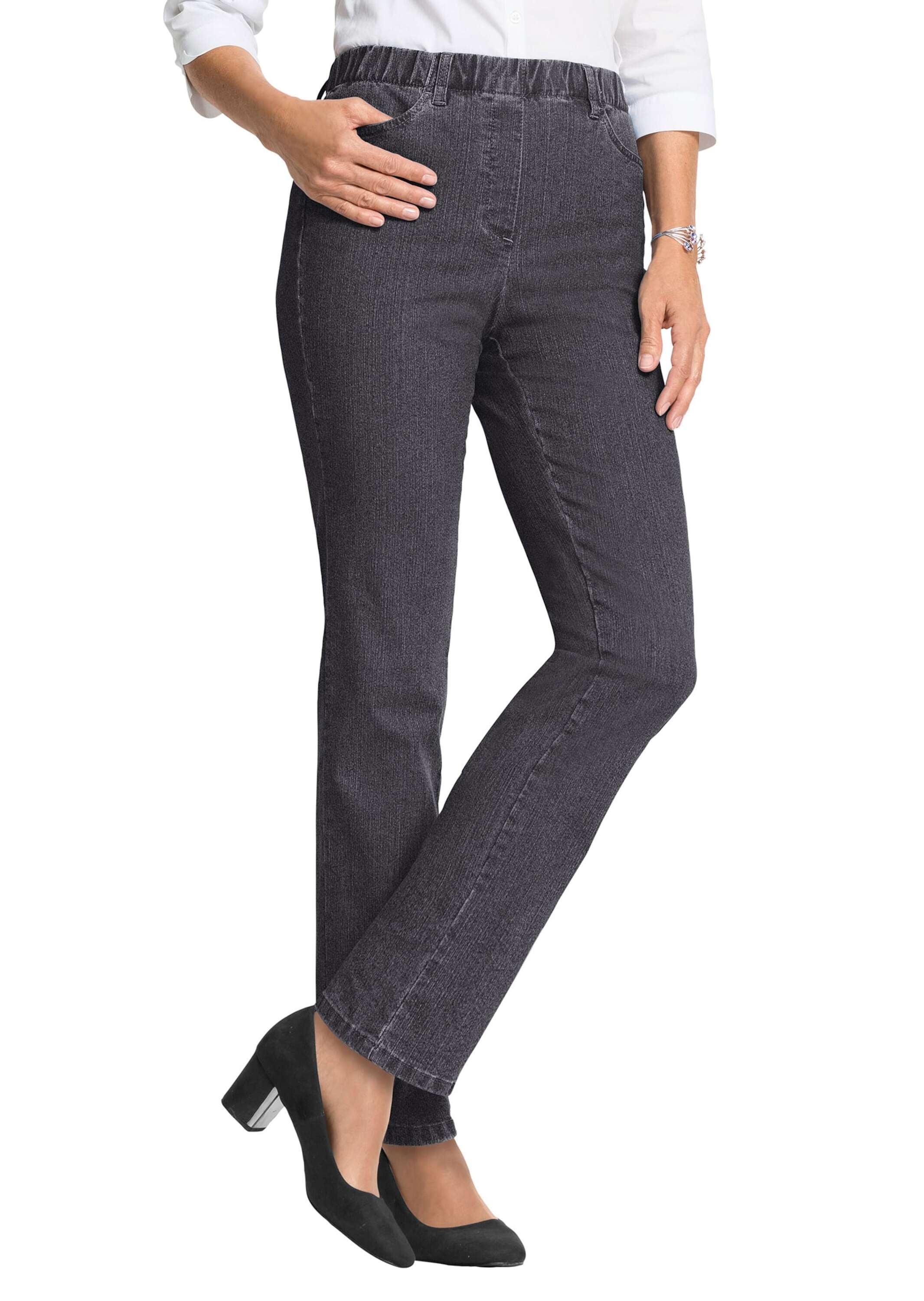 GOLDNER Regular-fit-Jeans »Klassische Jeansschlupfhose LOUISA« Dehnbar in jede Richtung