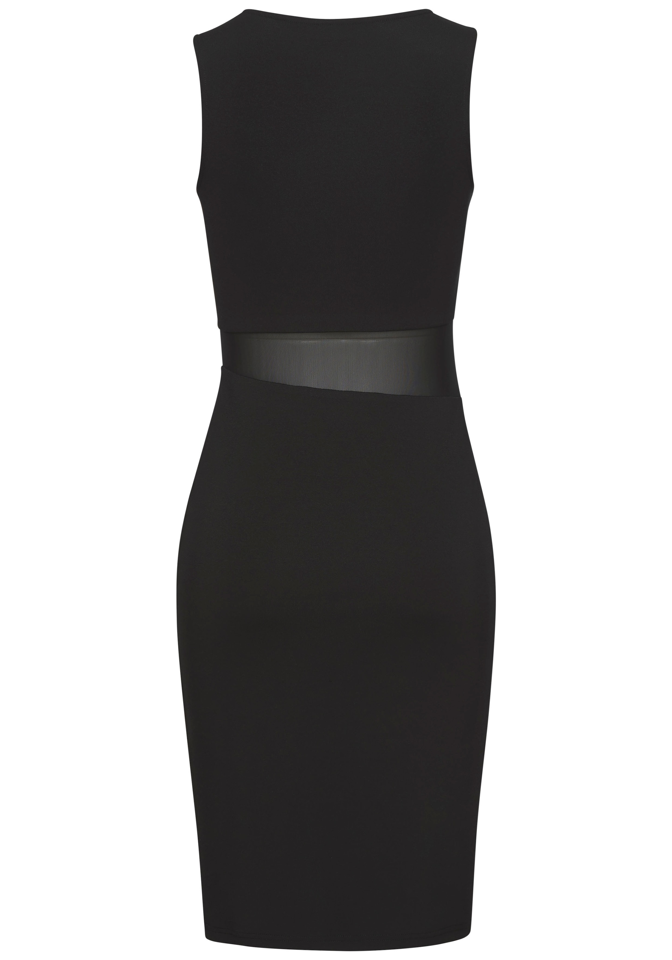 LASCANA Partykleid, mit Mesheinsatz