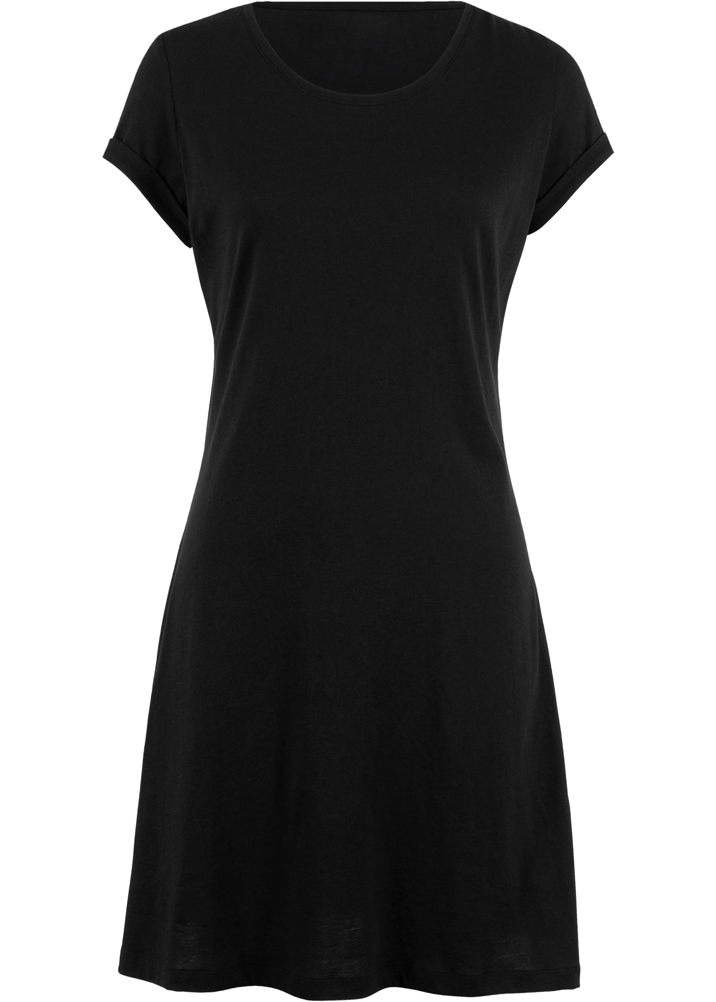 bonprix Shirtkleid für warme Tage, aus reiner Baumwolle, taillierte Passform