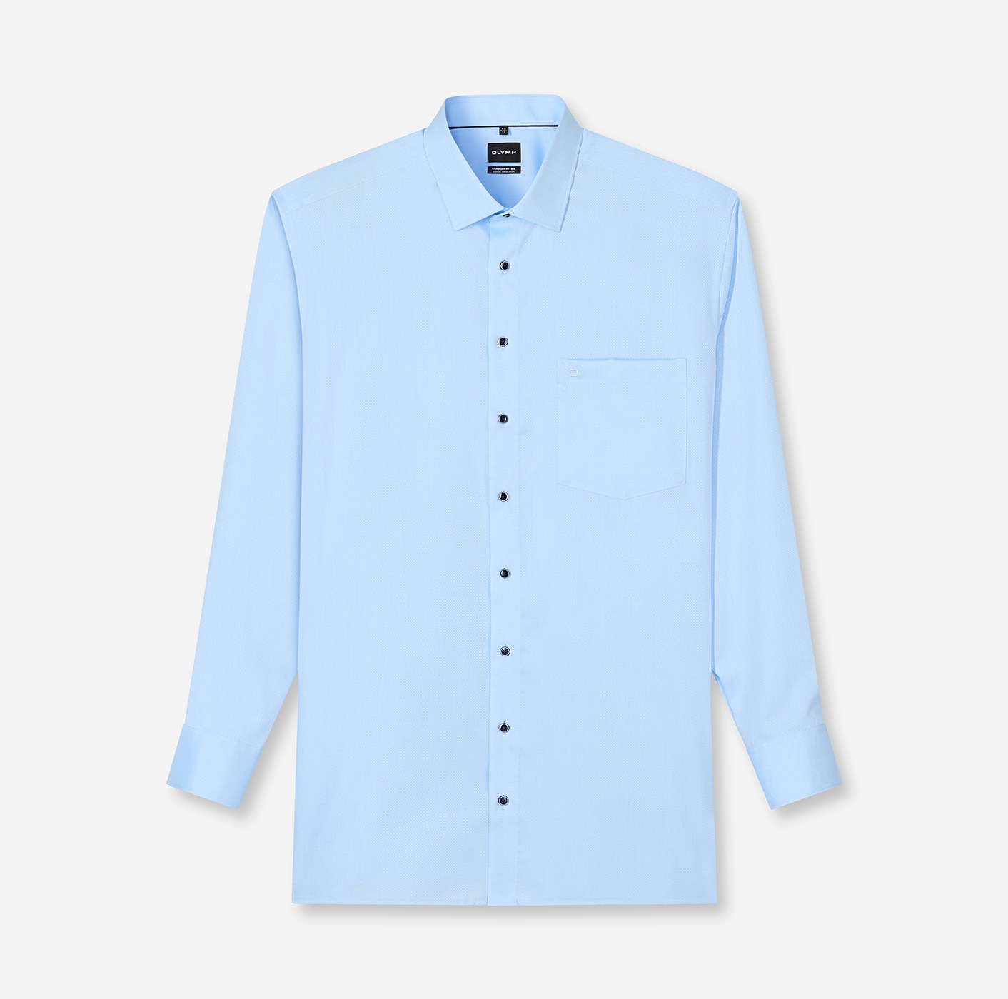 OLYMP Langarmhemd »Luxor Big & Tall« Businesshemd, Große Größen, comfort fit, New-Kentkragen, bügelfrei