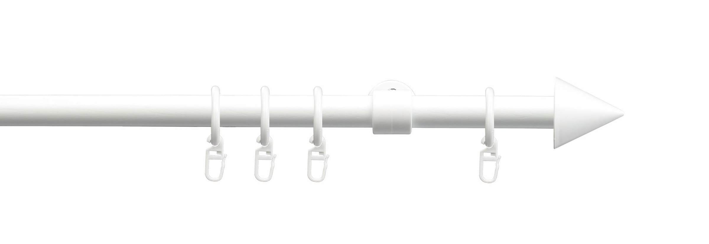 Liedeco Gardinenstange »Kegel« Ø 20 mm 1 läufig-läufig Fixmaß