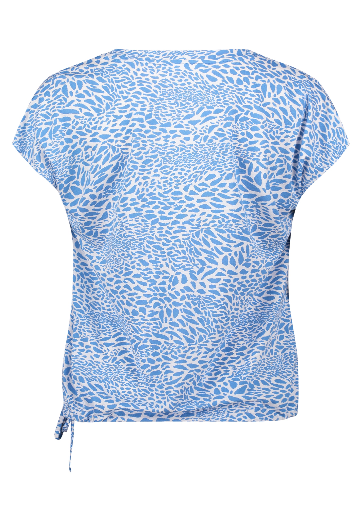 Betty&Co Kurzarmshirt »Casual-Shirt mit Tunnelzug«